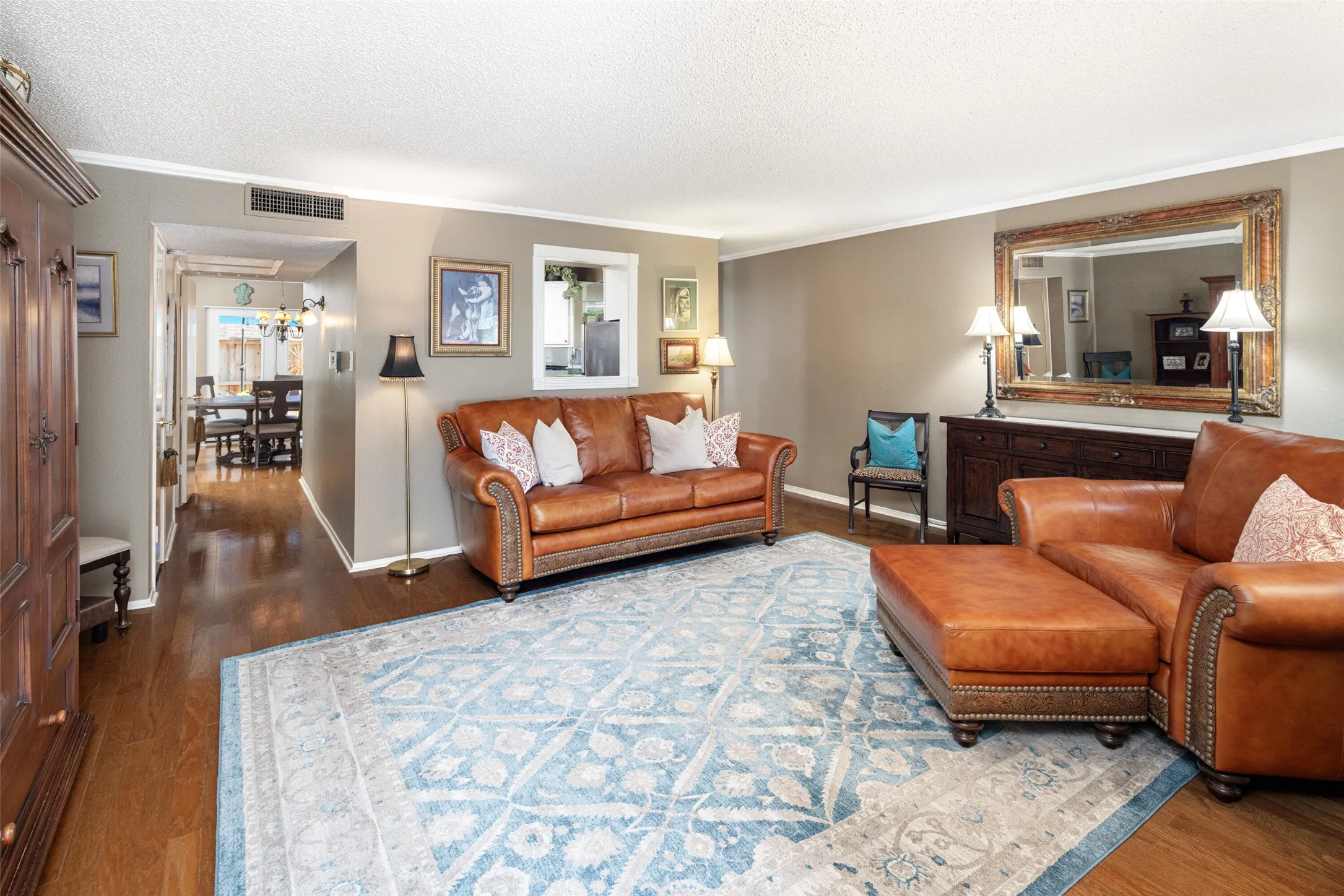Family-Living Room w-Woodburning Fireplace
