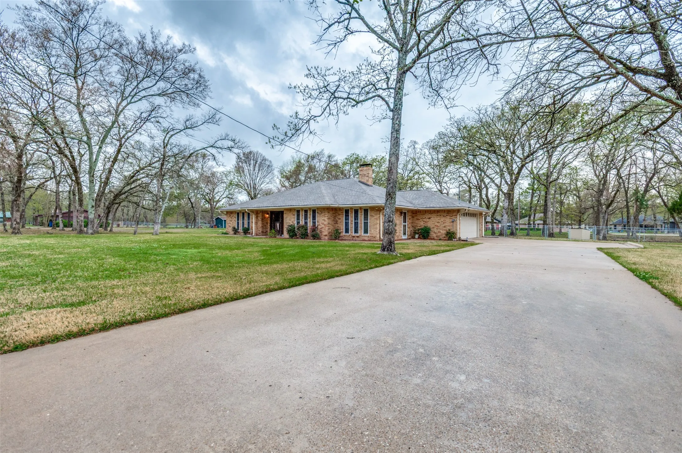 Front of Home and Driveway