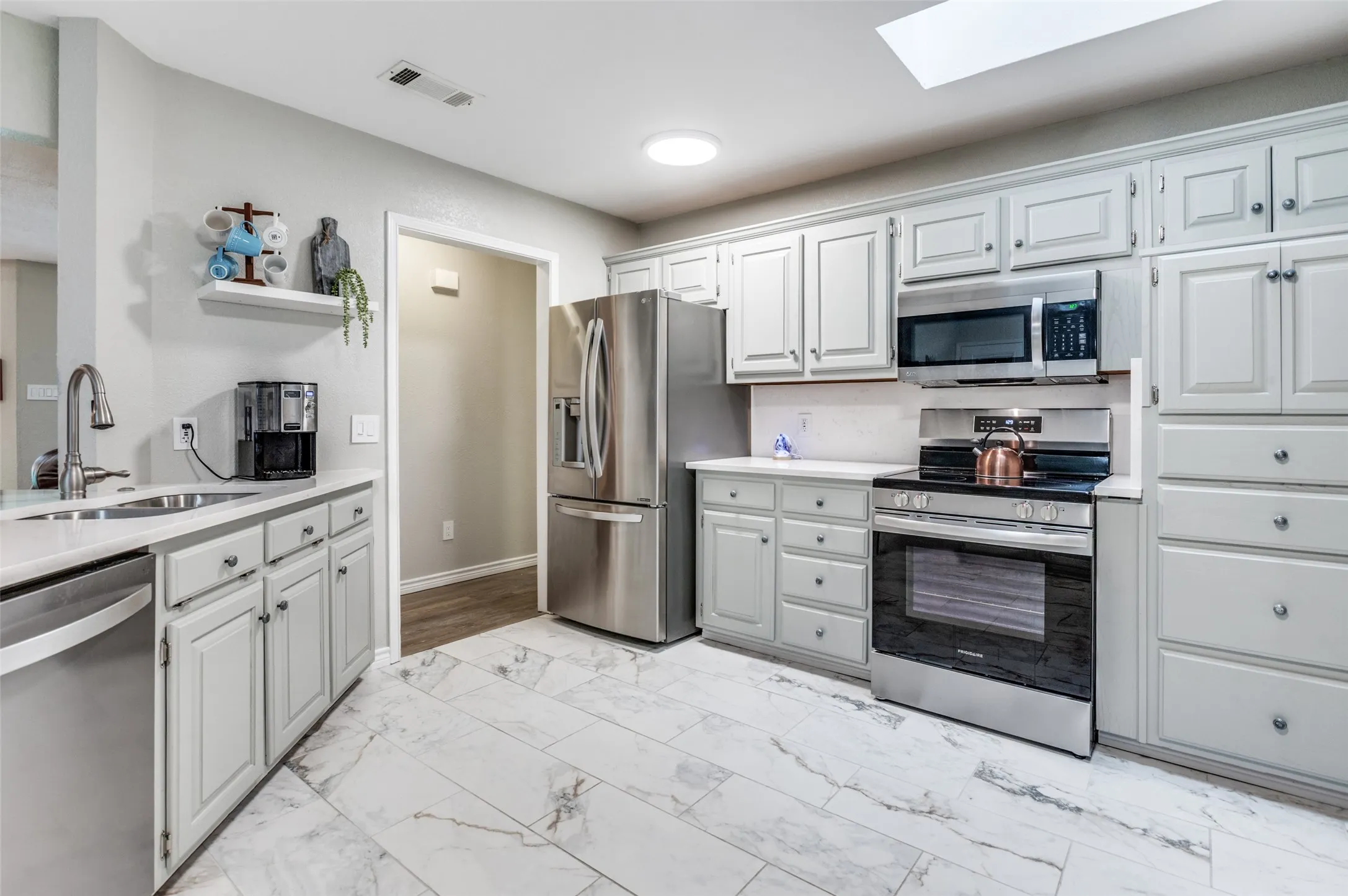 Updated Kitchen with Skylight