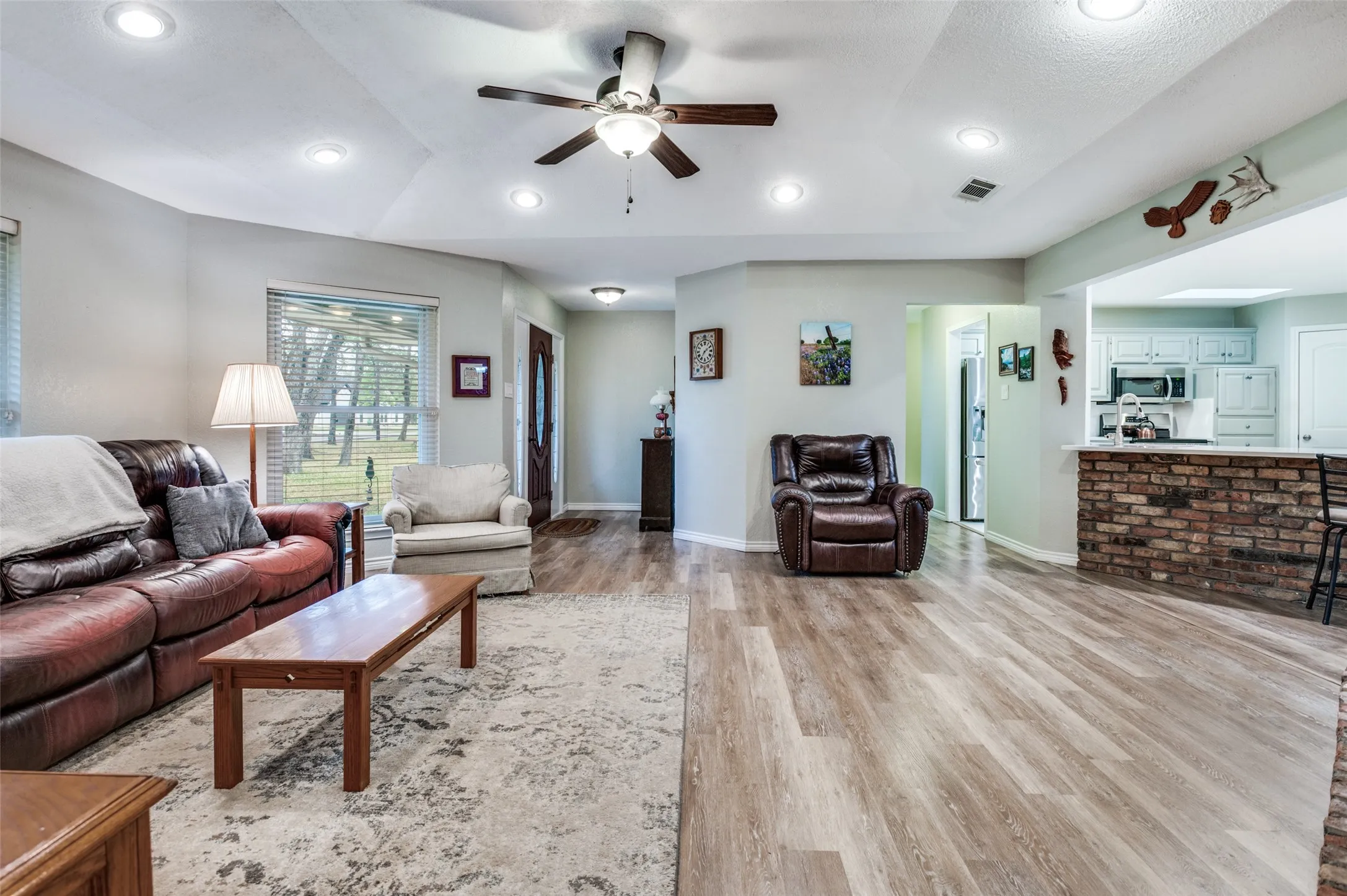 Living Room facing Kitchen