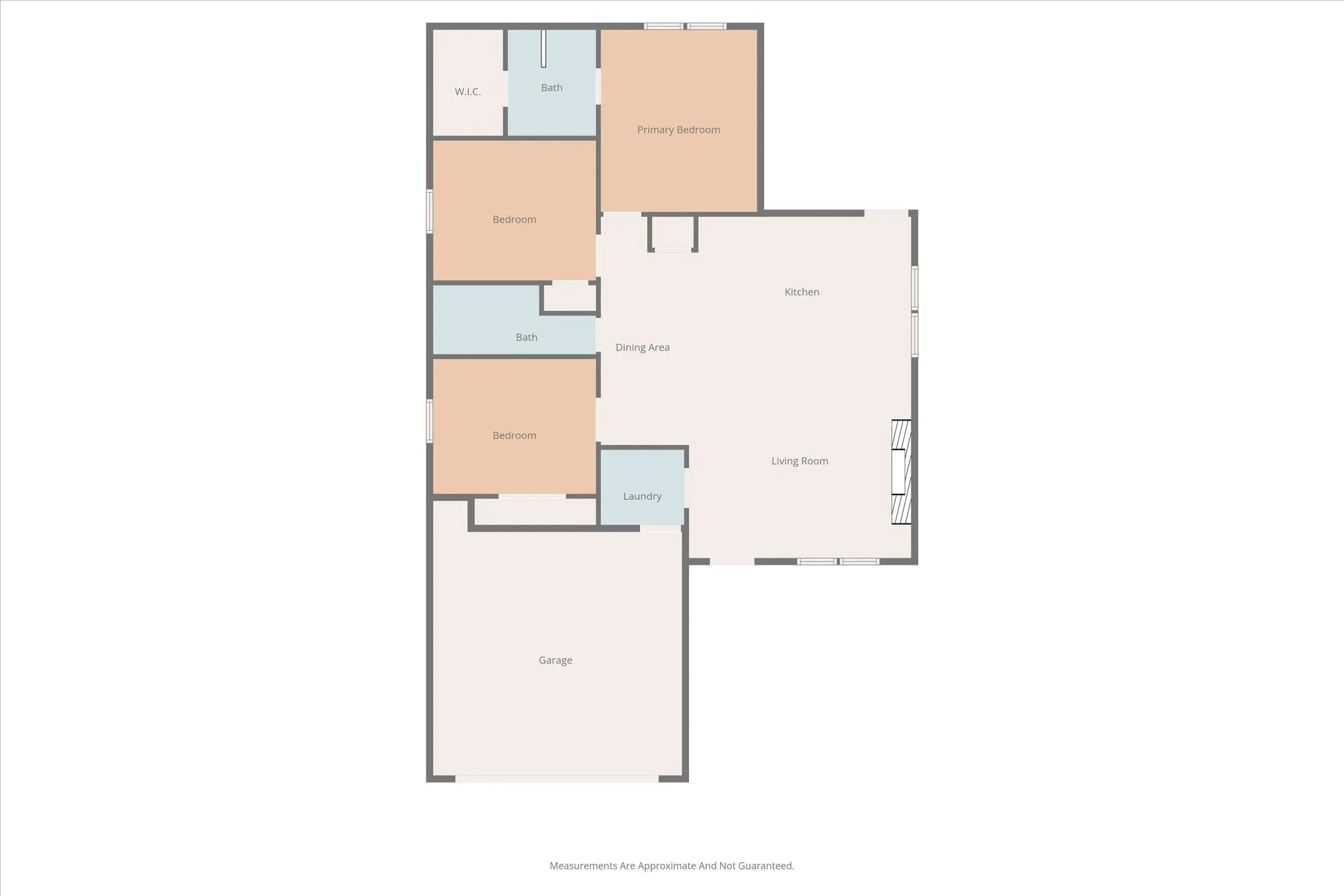 View of room layout