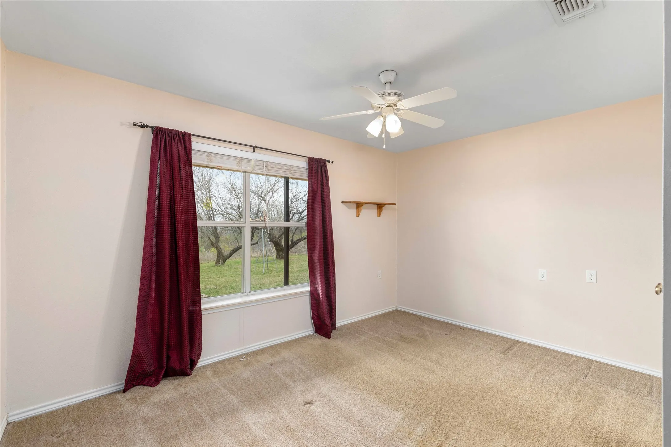 First bedroom going down the hall