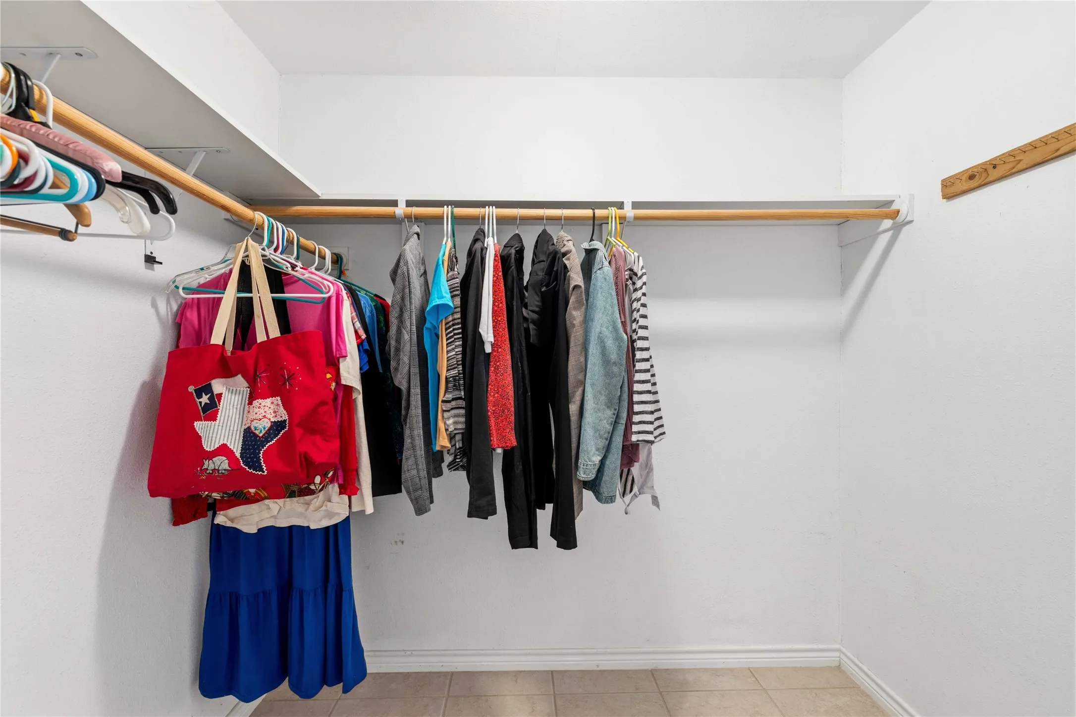 Primary walk-in closet