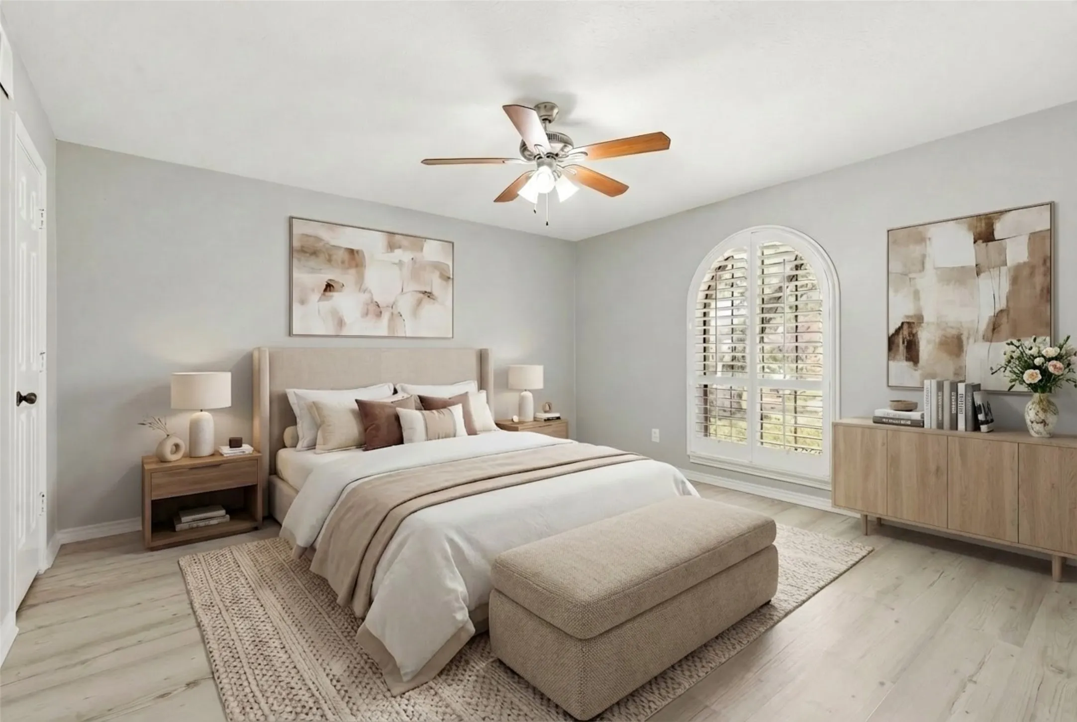 Bedroom - Virtually Staged 3