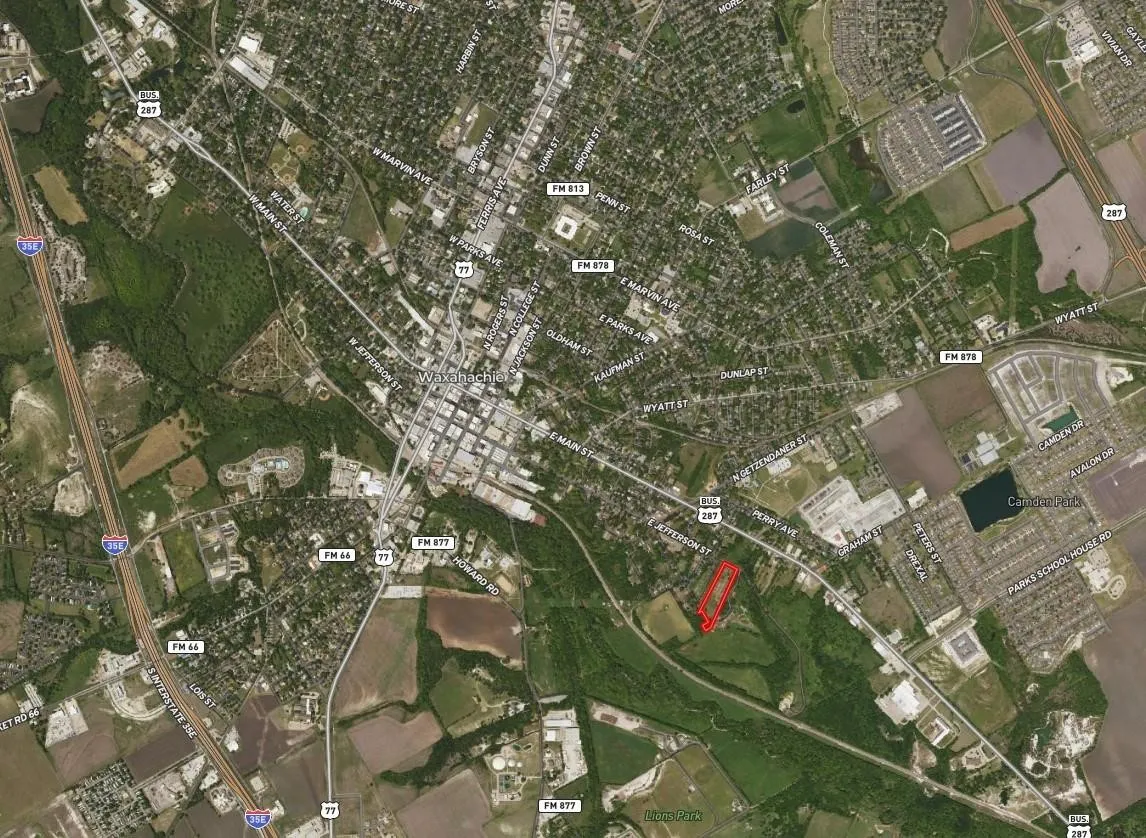 Unimproved Land For Sale in Ellis County , 1400 E Jefferson Street, Waxahachie, Texas 75165, 0, 0, Garage spaces, 0 Sqft, built in 0, mls#21206868, Real Estate Agent in Waxahachie, Homes For Sale in Ellis county, Homes For Sale in Waxahachie, Realtor in Waxahachie Texas, Real Estate Brokerage Independent Realty Texas, Luminita Cordes Realtor