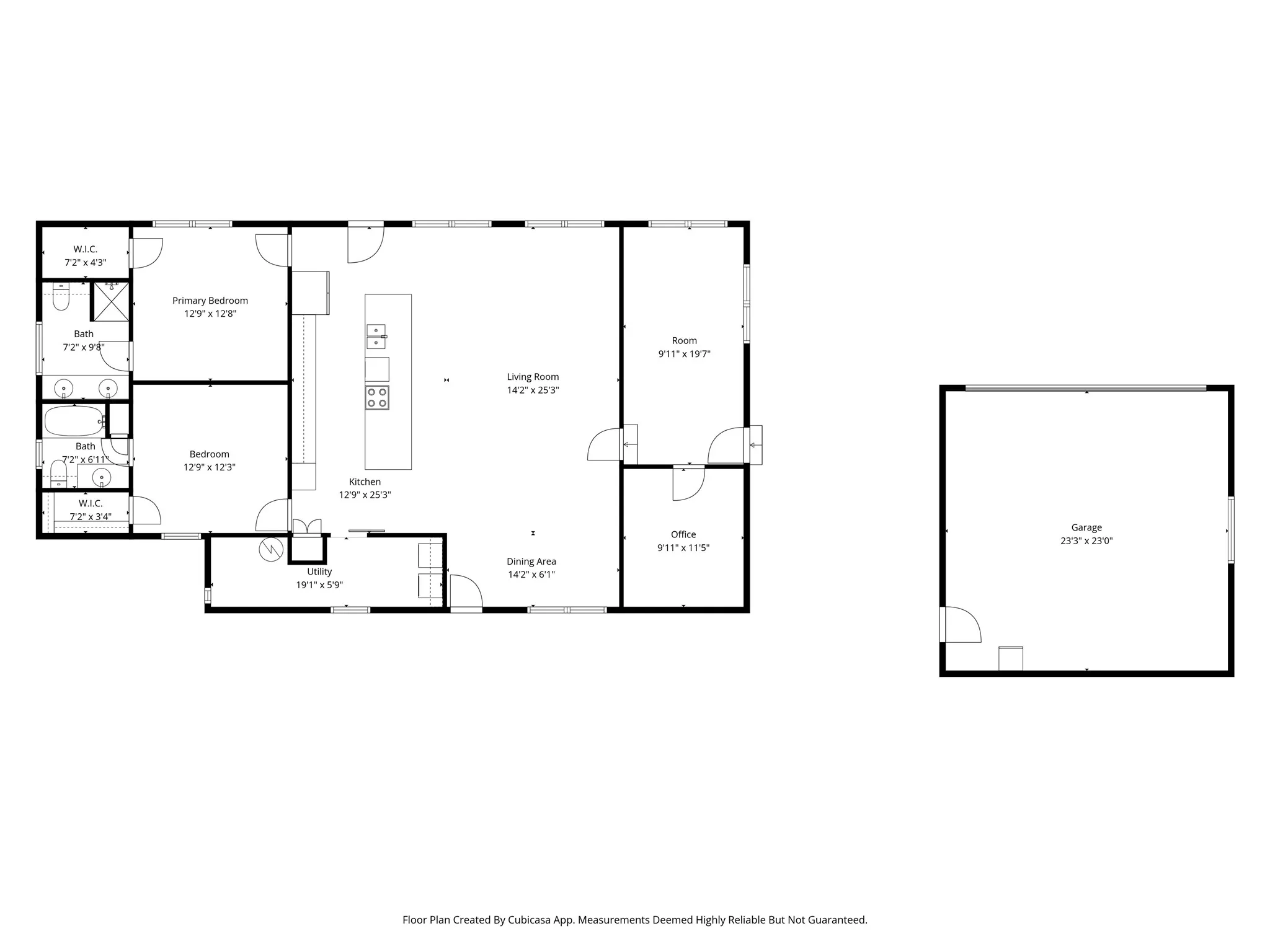 View of home floor plan