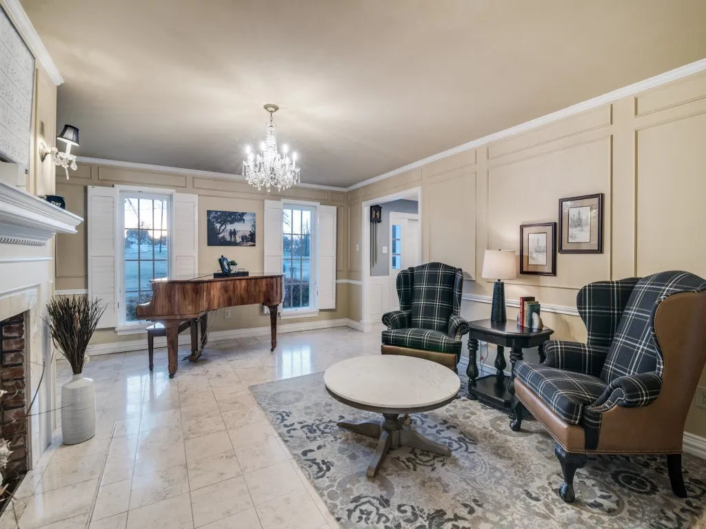 Another view of the formal living room.