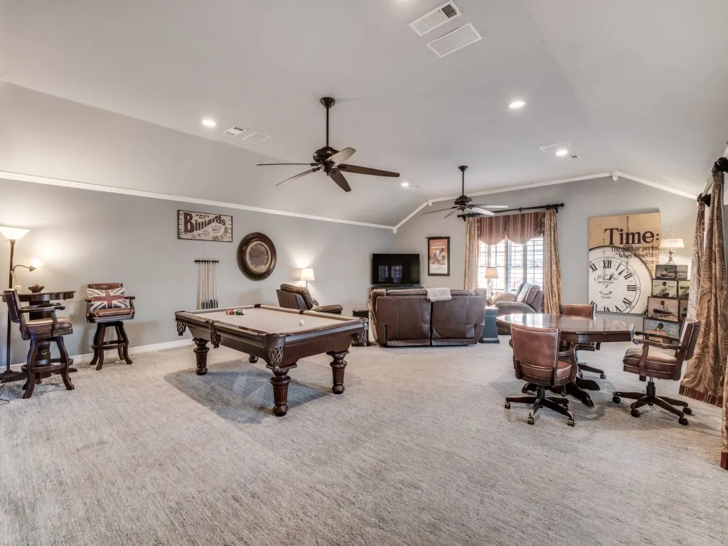 Amazing first floor game room is party central!