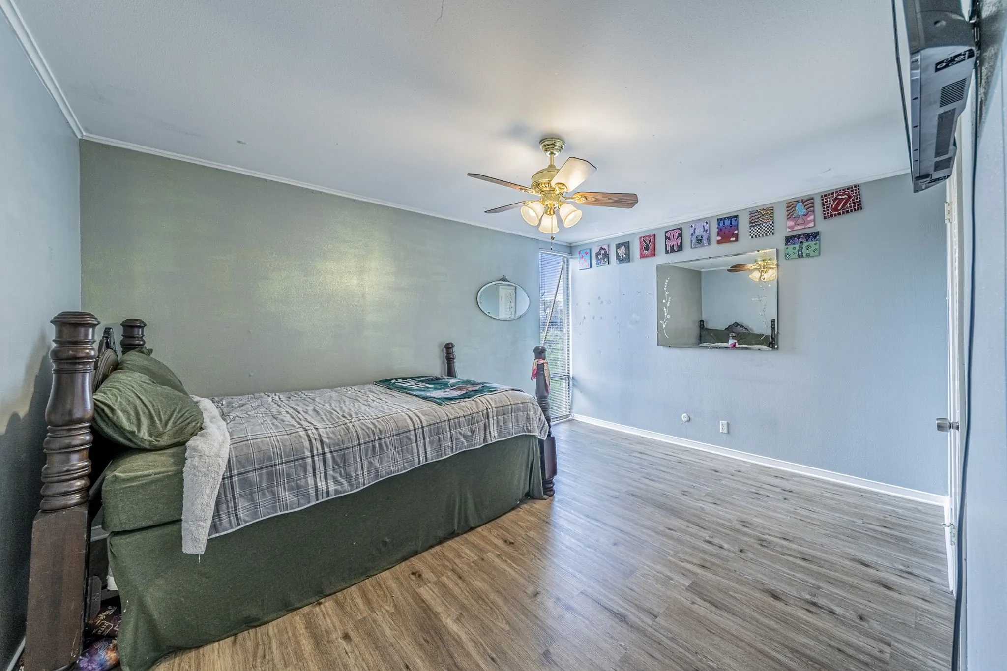 Second spacious primary bedroom split from the other primary bedroom.