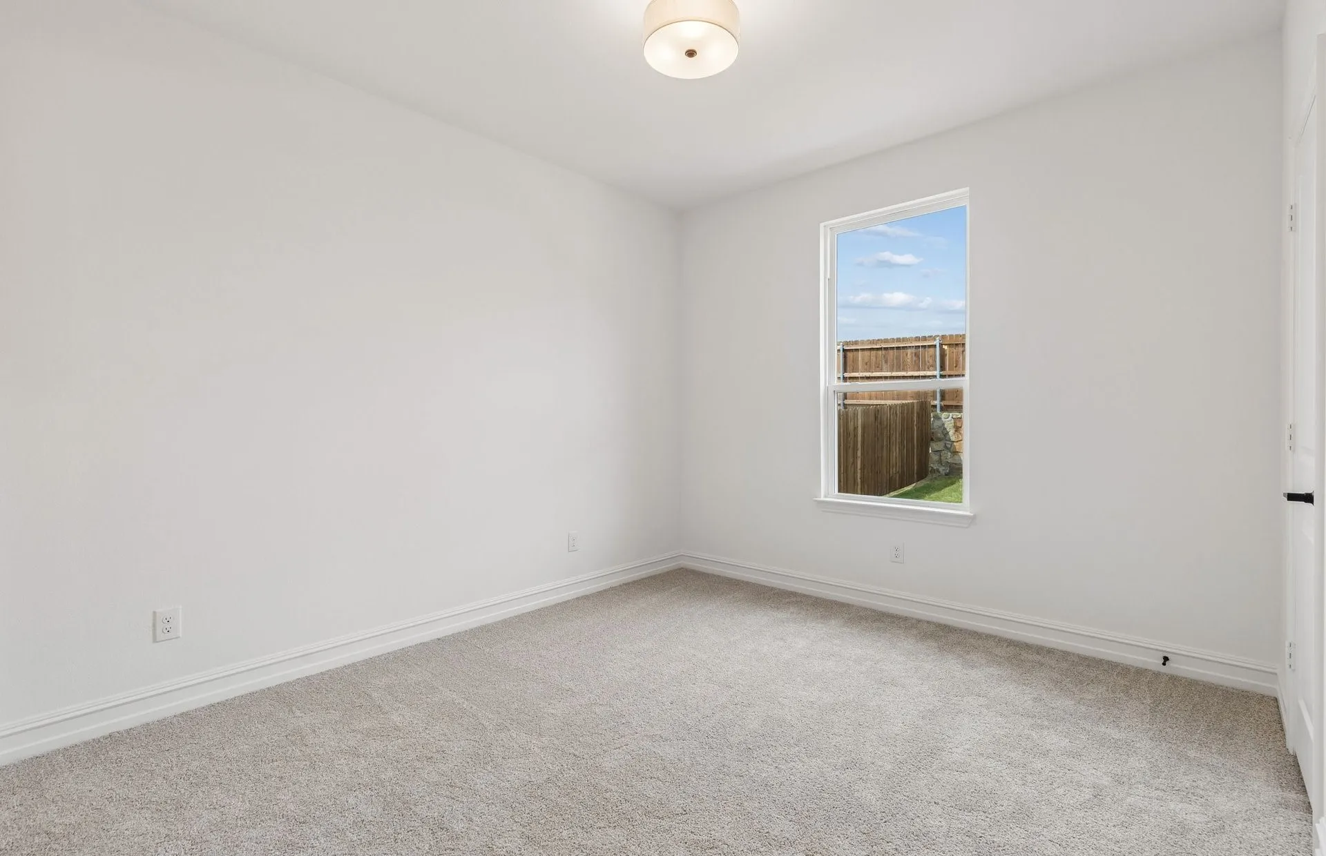Spacious secondary bedroom