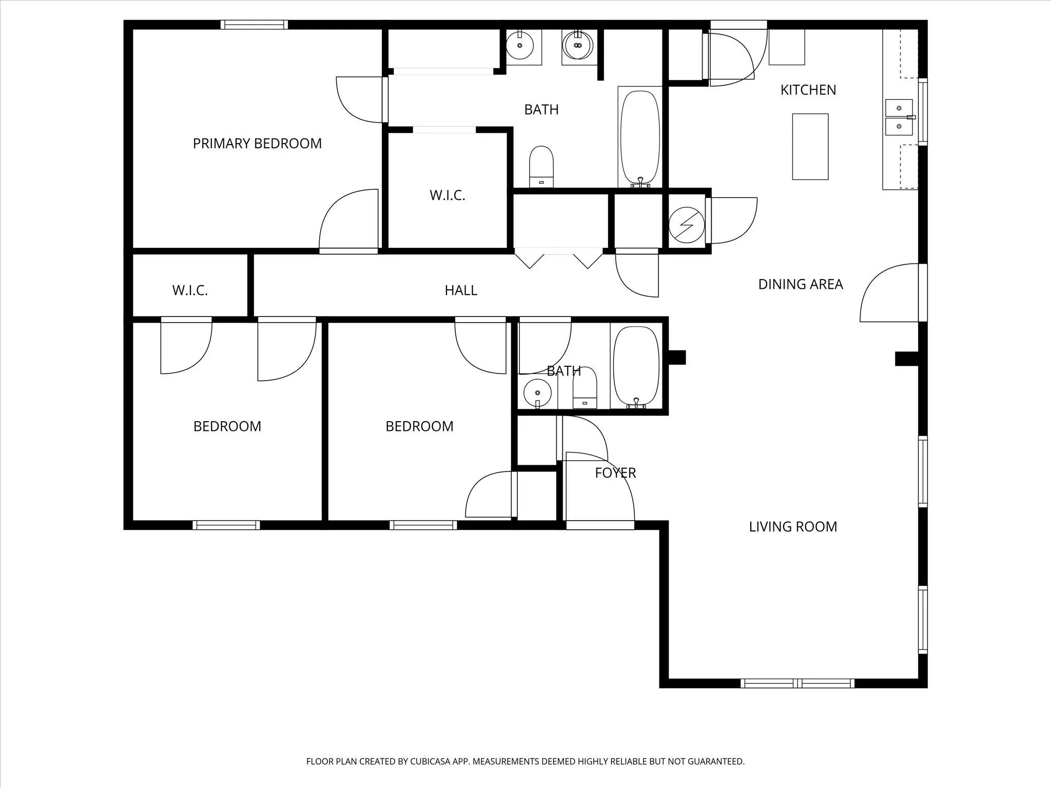 View of room layout