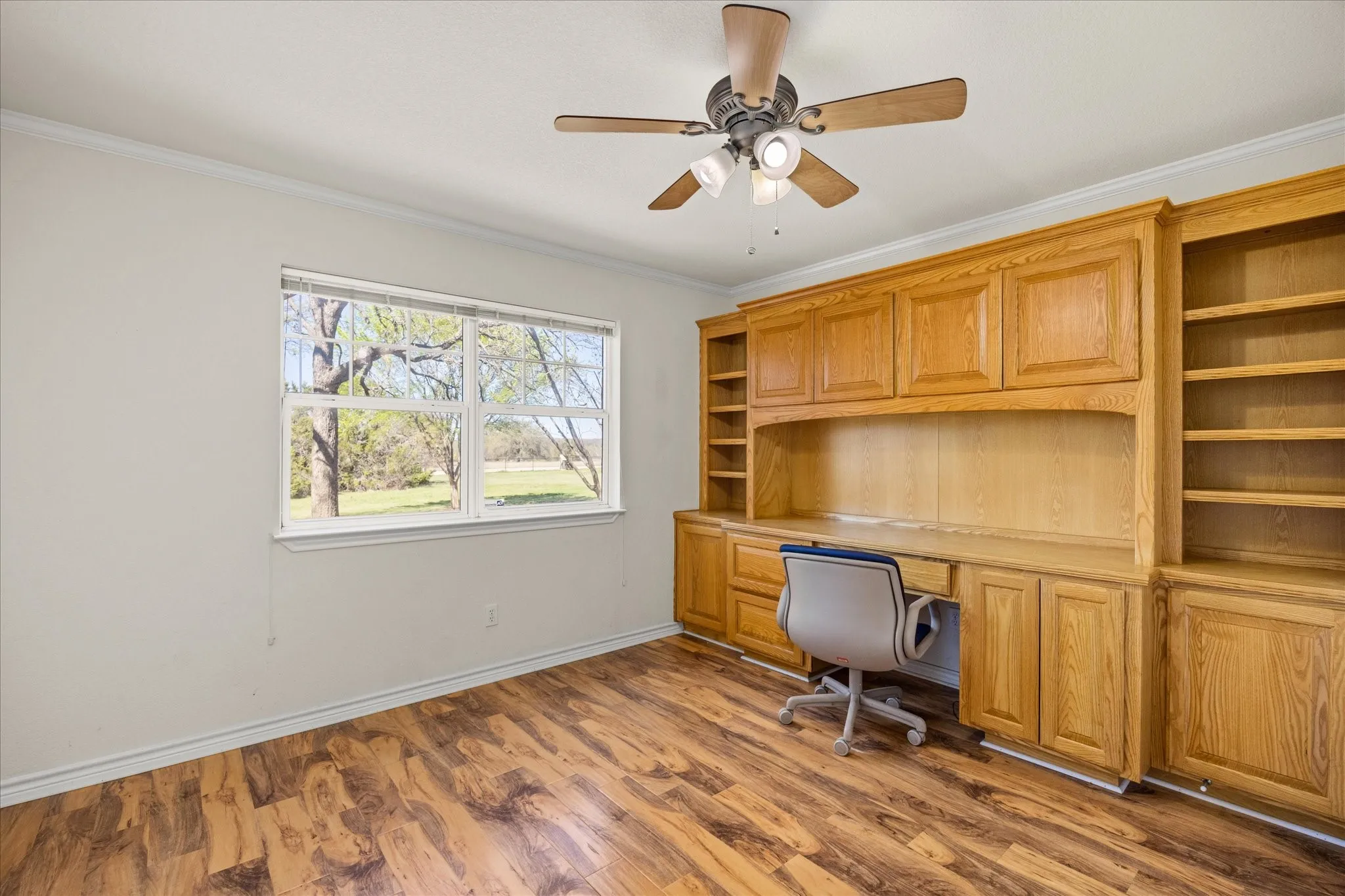 This office could also be used for a 4th bedroom.