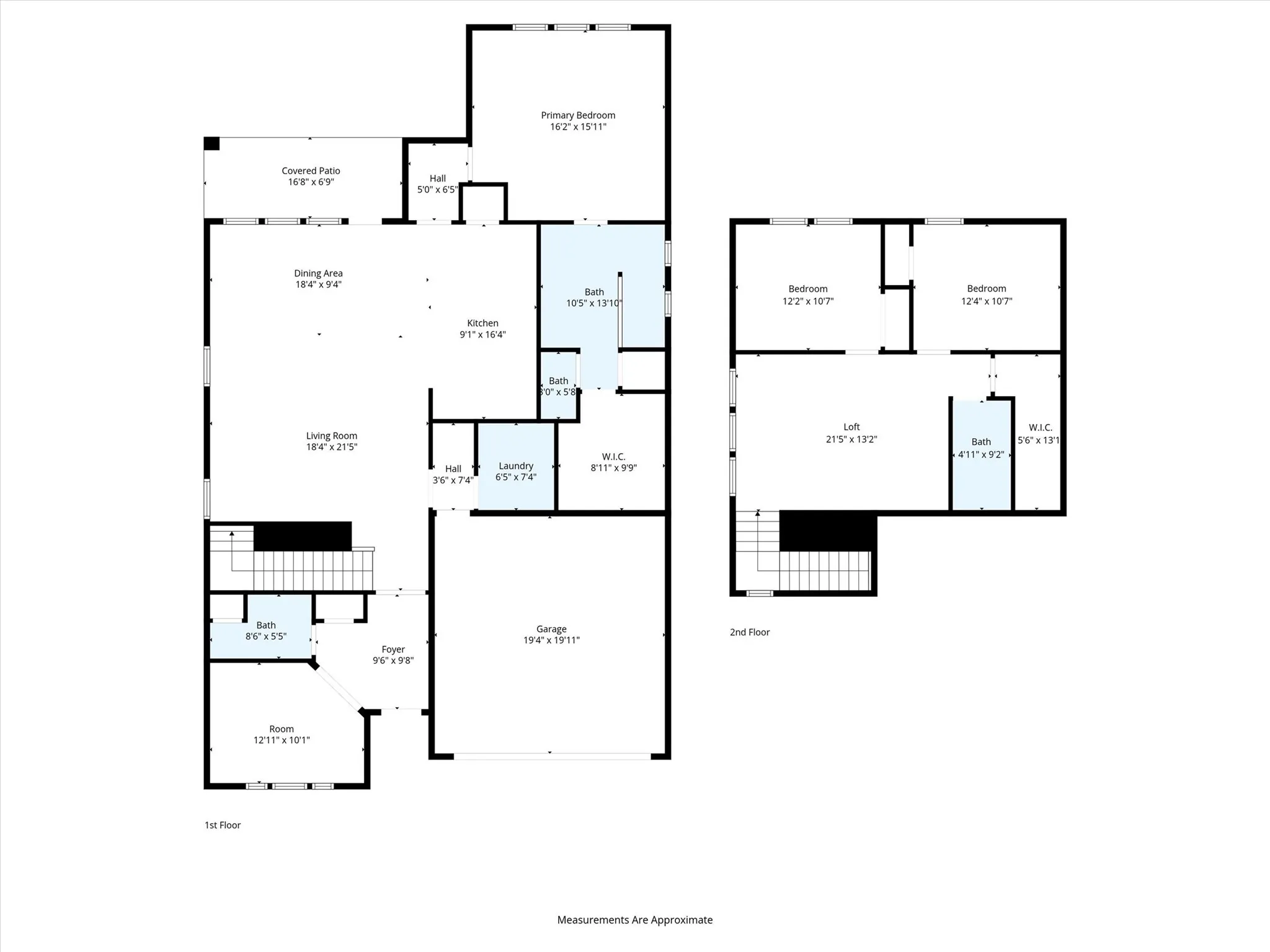 1st & 2nd Floor