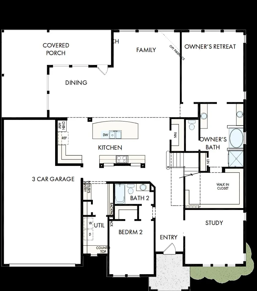 View of floor plan / room layout
