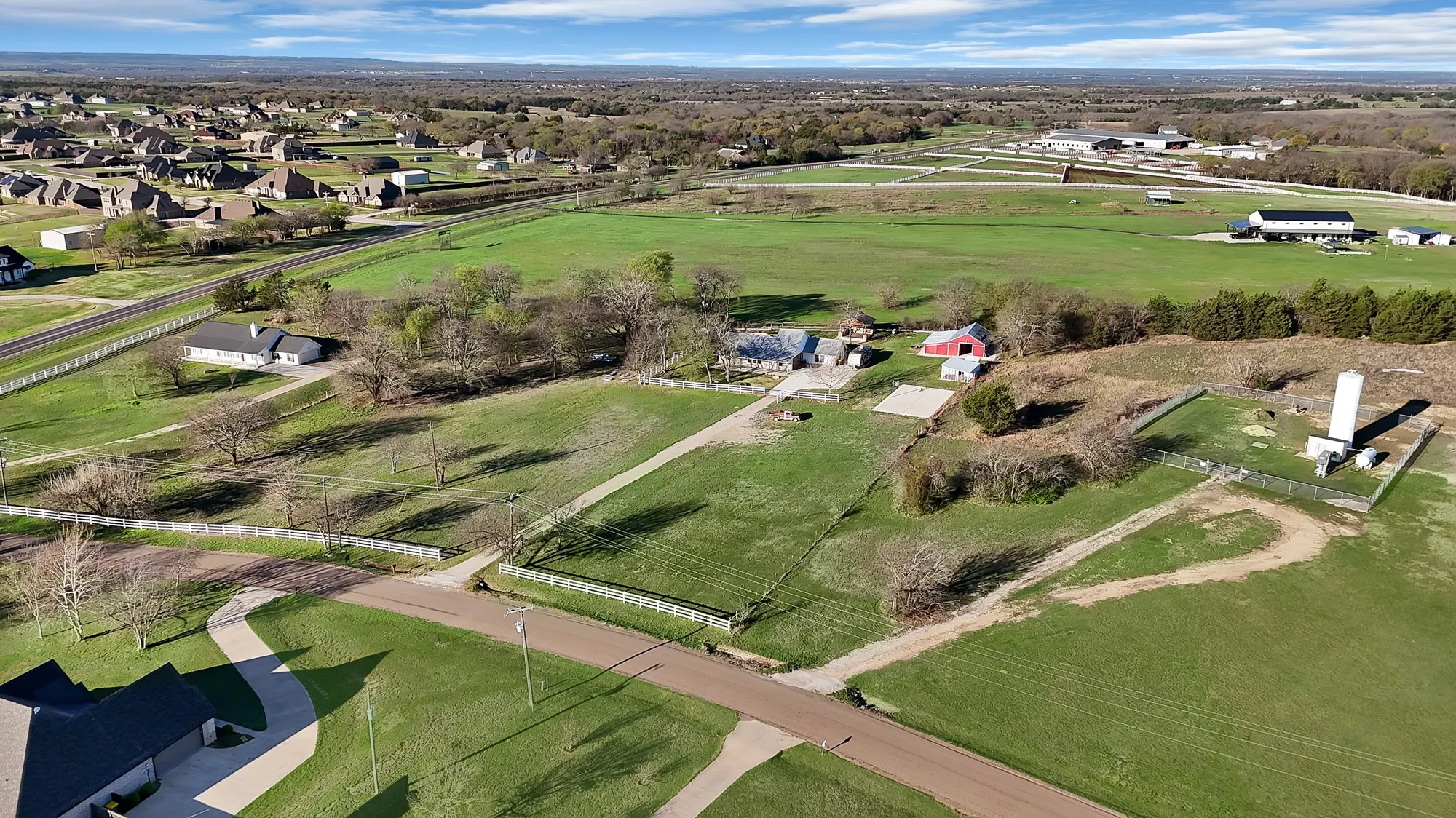 Overview of rural landscape