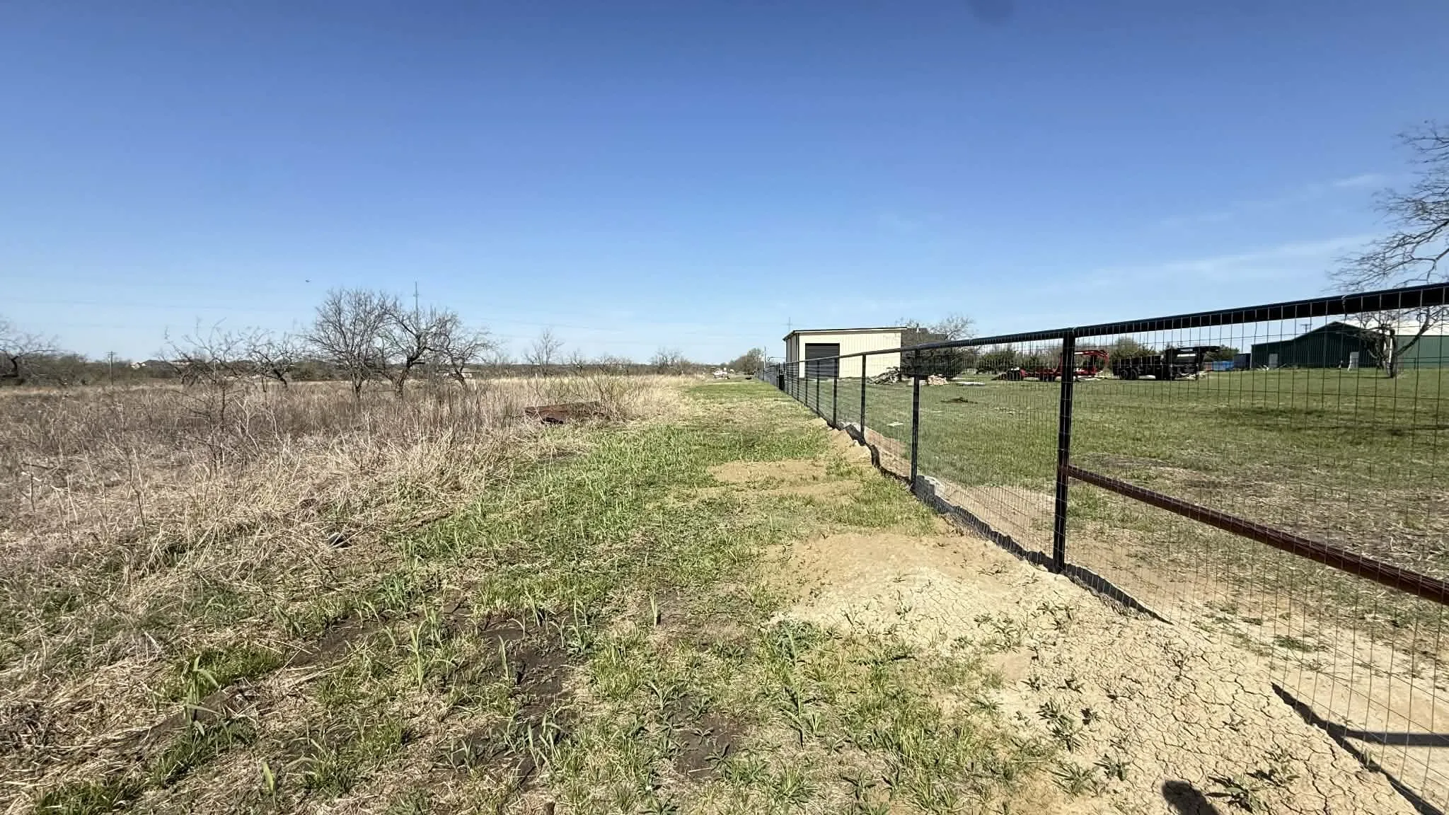 View of yard featuring a view of countryside