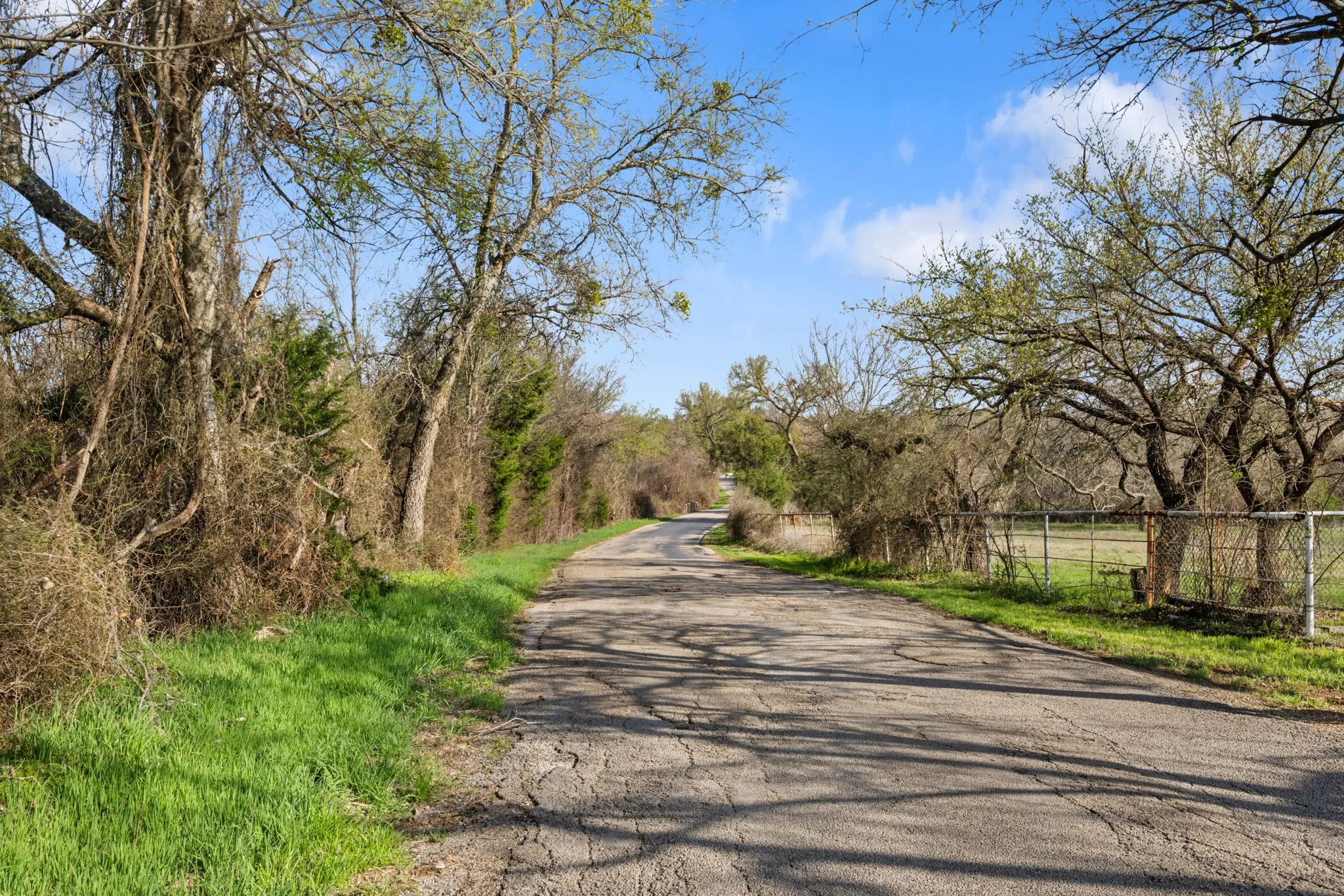 View of asphalt street