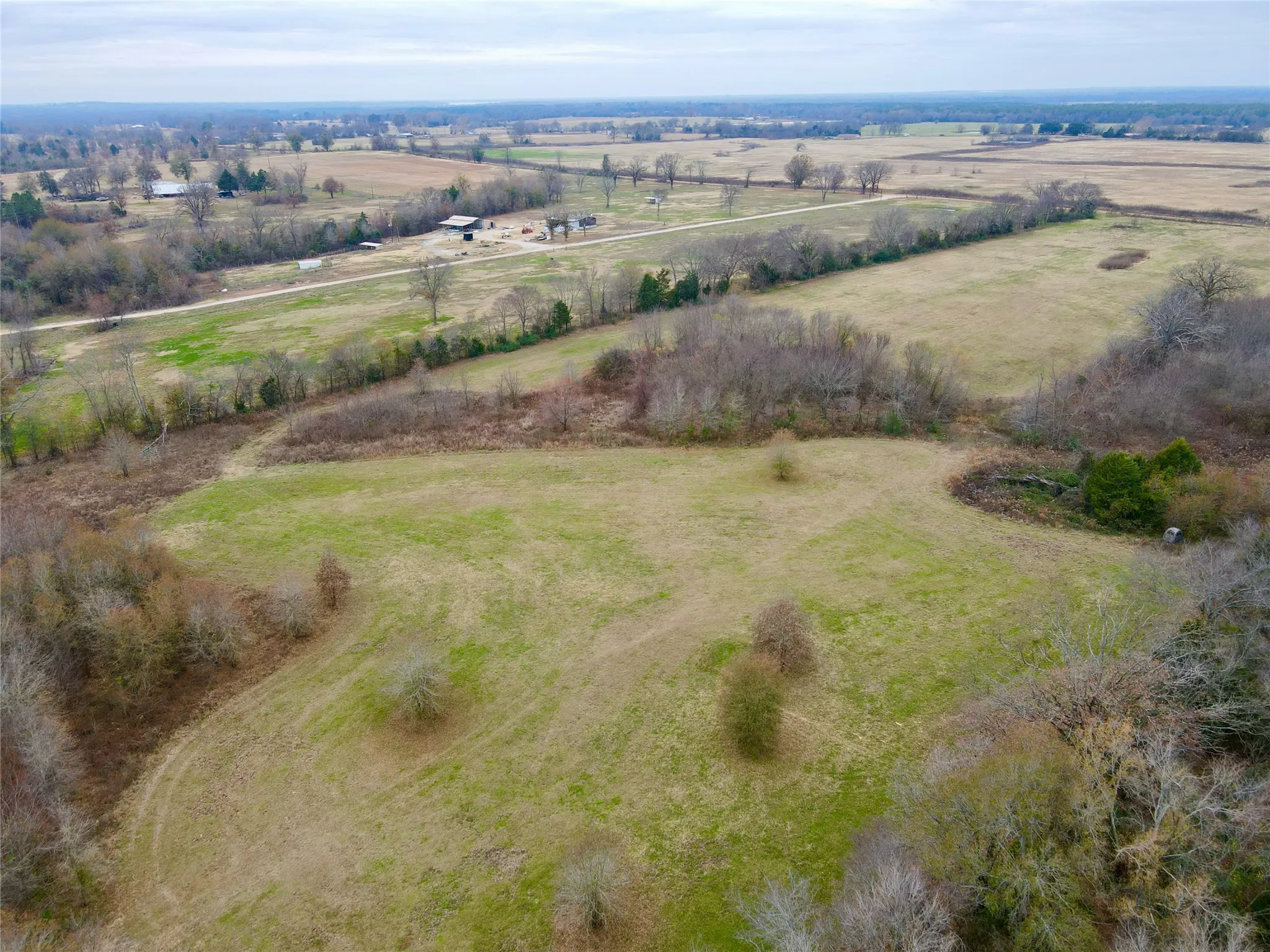 Aerial view featuring a rural view