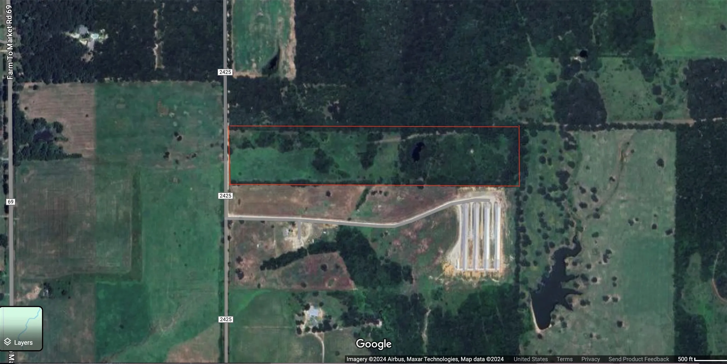 Map location