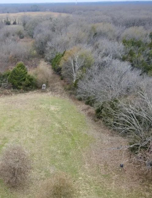 Aerial view featuring a rural view