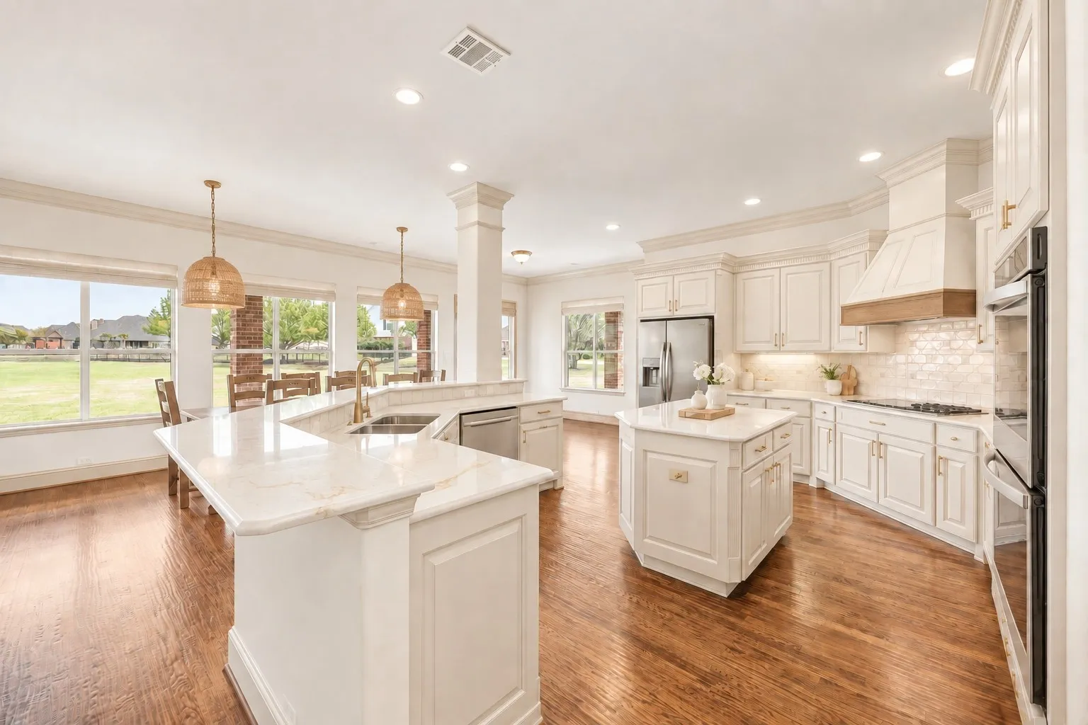 AI image of updated kitchen