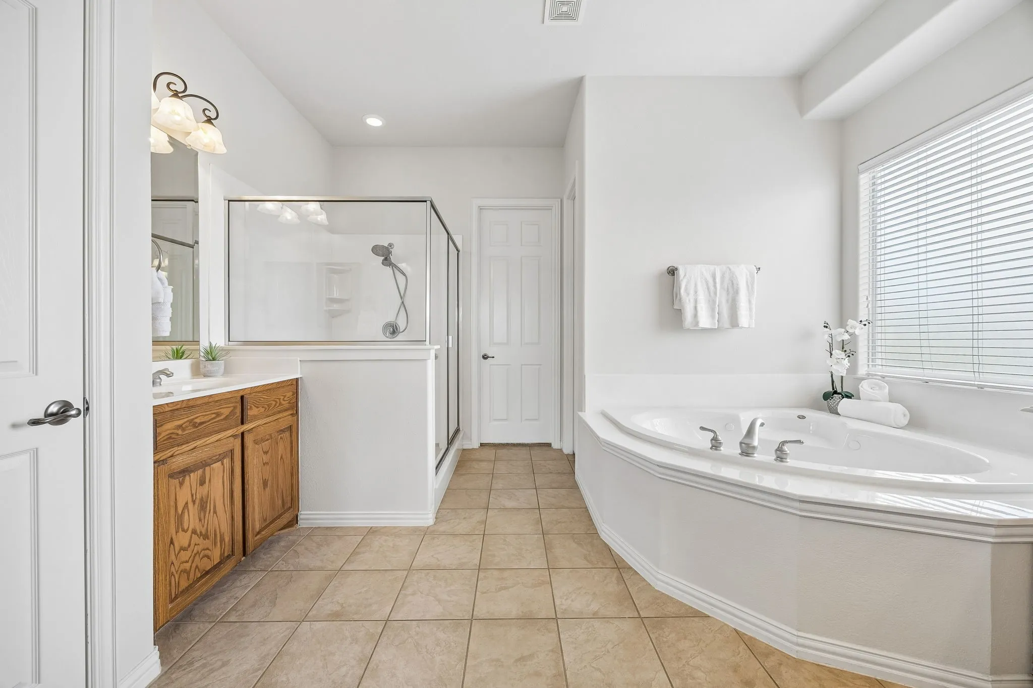 Primary Bathroom with separate shower