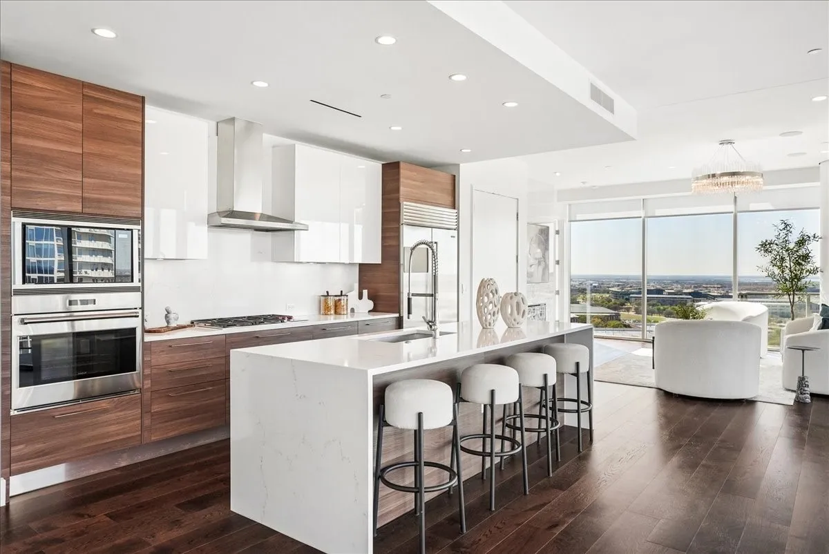Wolf and Sub-Zero appliances includes wine refrigerator