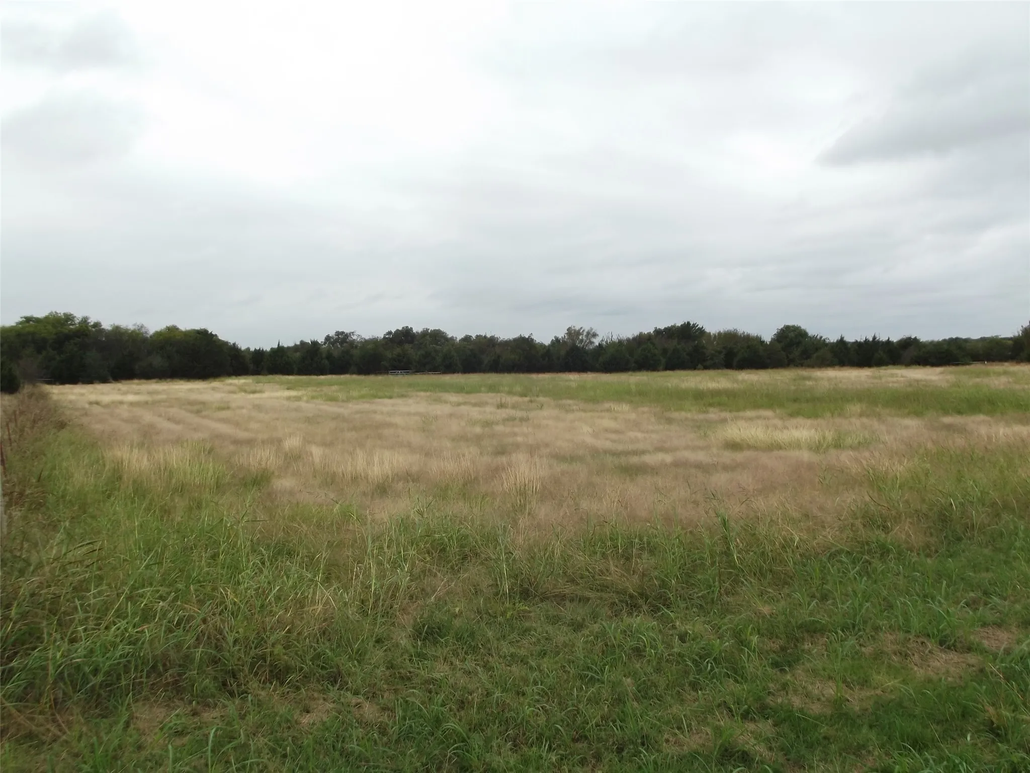 View from east end of property looking south towards nature and the Lake Ray Roberts Wildlife Management Area.