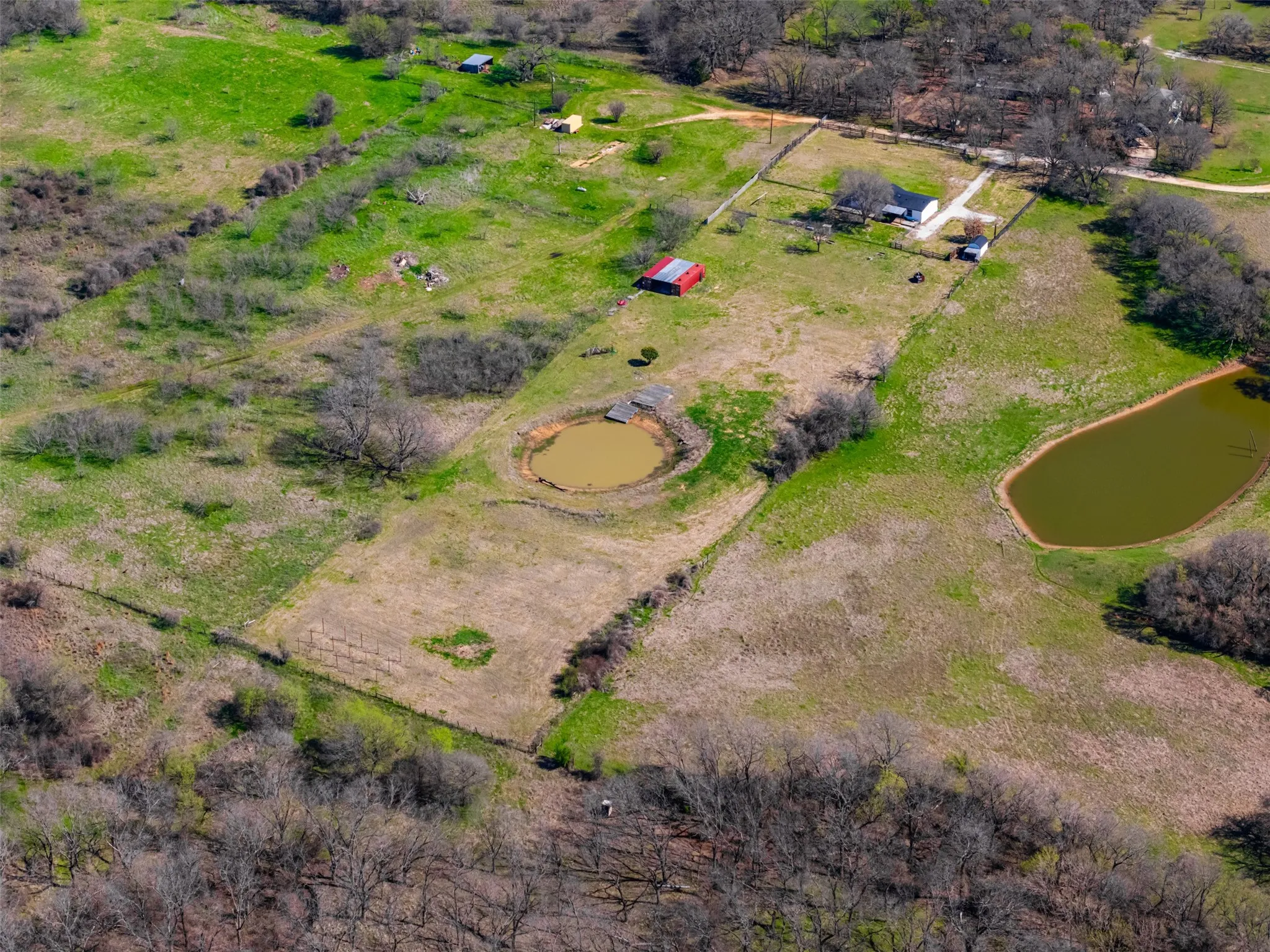 13 acre property in Whitney TX with mix of grazing land and wooded areas