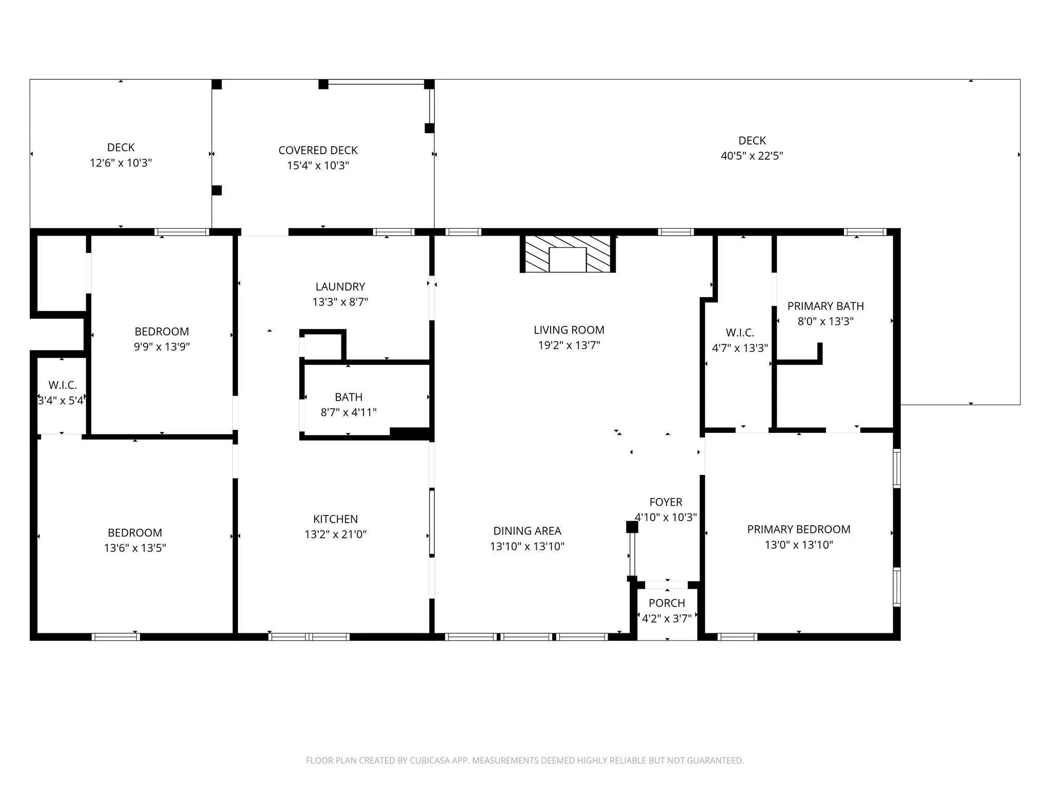 View of room layout of 181 PR 125 Whitney, TX