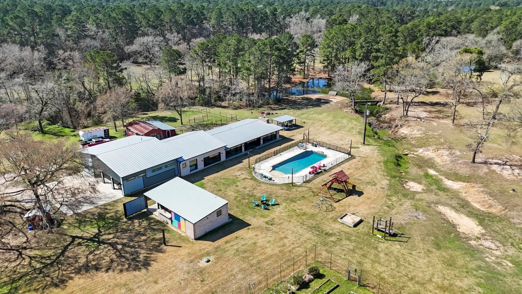 Single Family Residence For Sale in Grimes County , 19225 Forest Service Road 219, Richards, Texas 77873, 4 Bedrooms, 4 Bathrooms, 4 Garage spaces, 4,197 Sqft, built in 2024, Price $2,500,000, mls#21208635, Real Estate Agent in Richards, Homes For Sale in Grimes county, Homes For Sale in Richards, Realtor in Richards Texas, Real Estate Brokerage Independent Realty Texas, Luminita Cordes Realtor