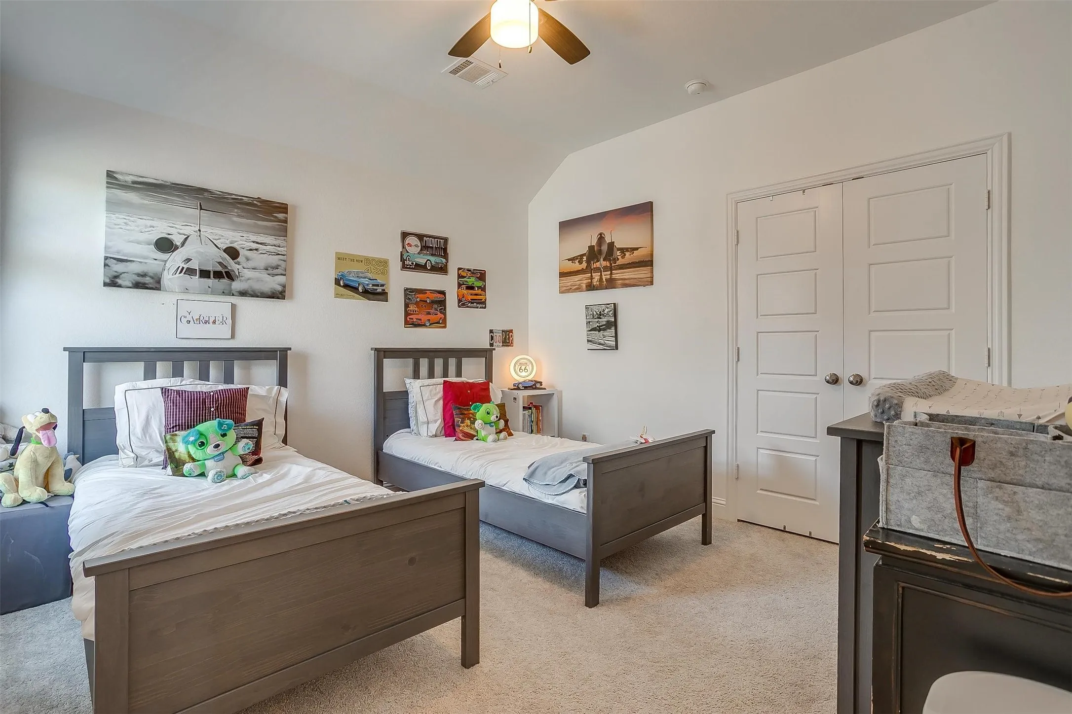 4th bedroom can easily be a flex space -- another office, a work-out room or craft room.