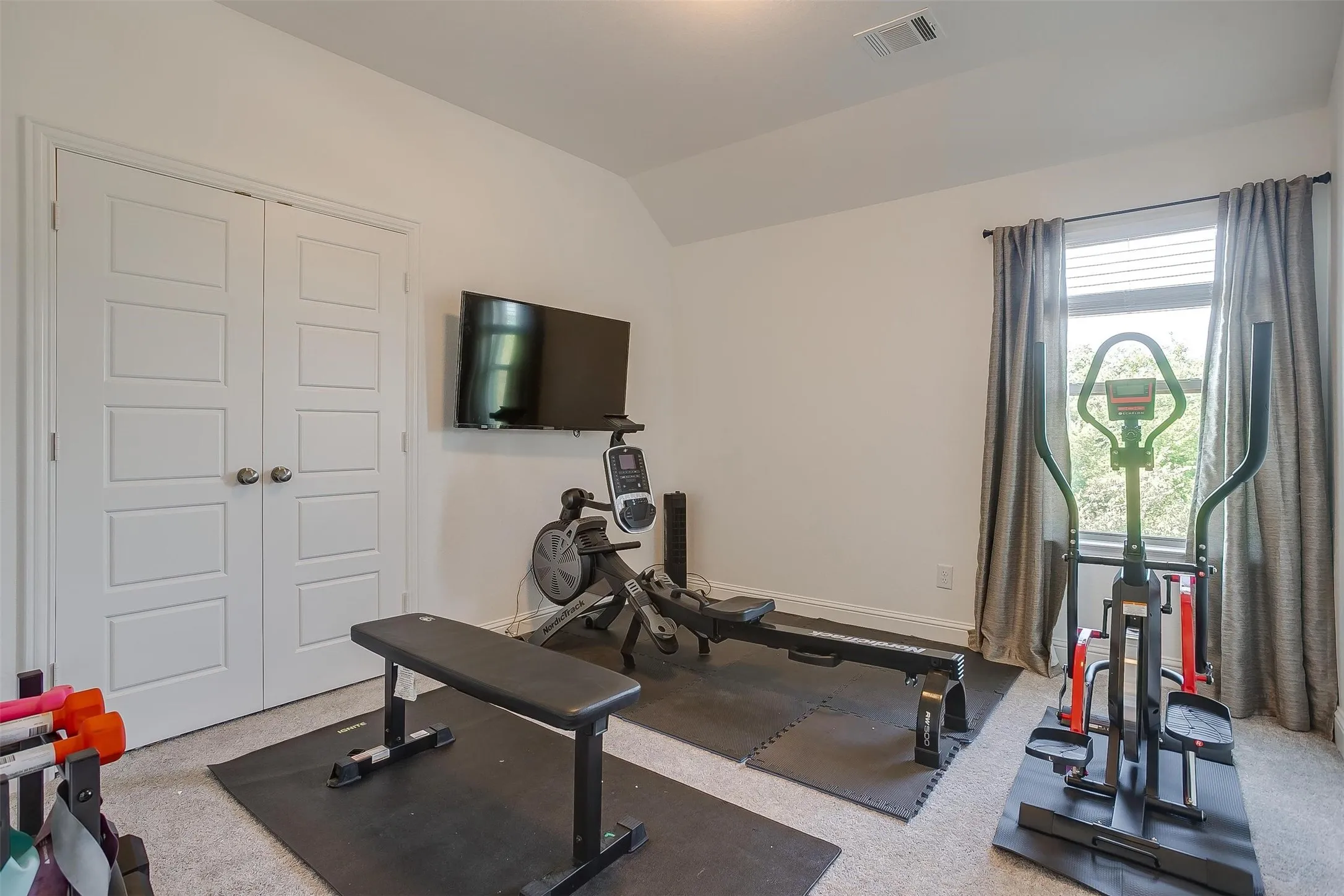 4th bedroom can easily be a flex space -- another office, a work-out room or craft room.