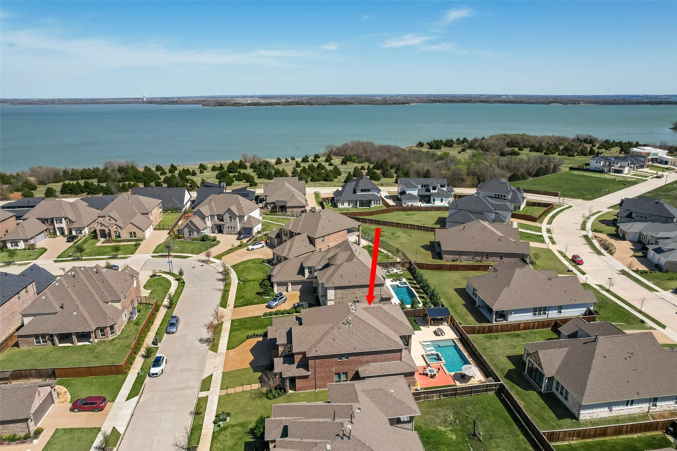 Walking distance to the Lake Lavon, amenity center, & elementary school