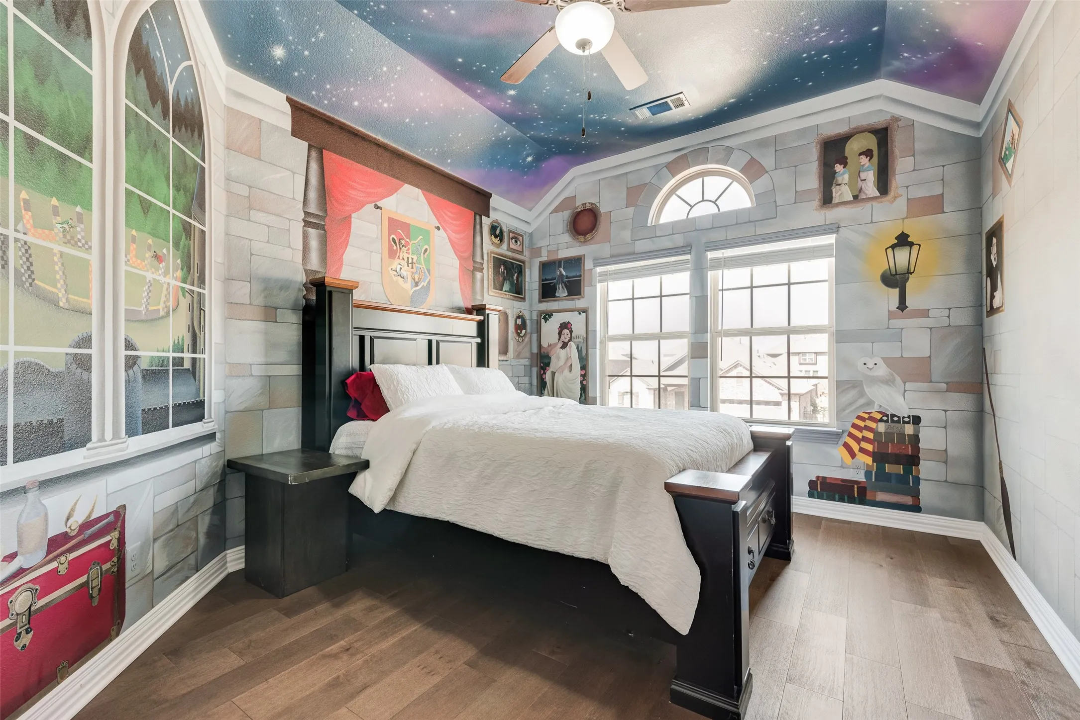 Harry Potter tower with custom painting!