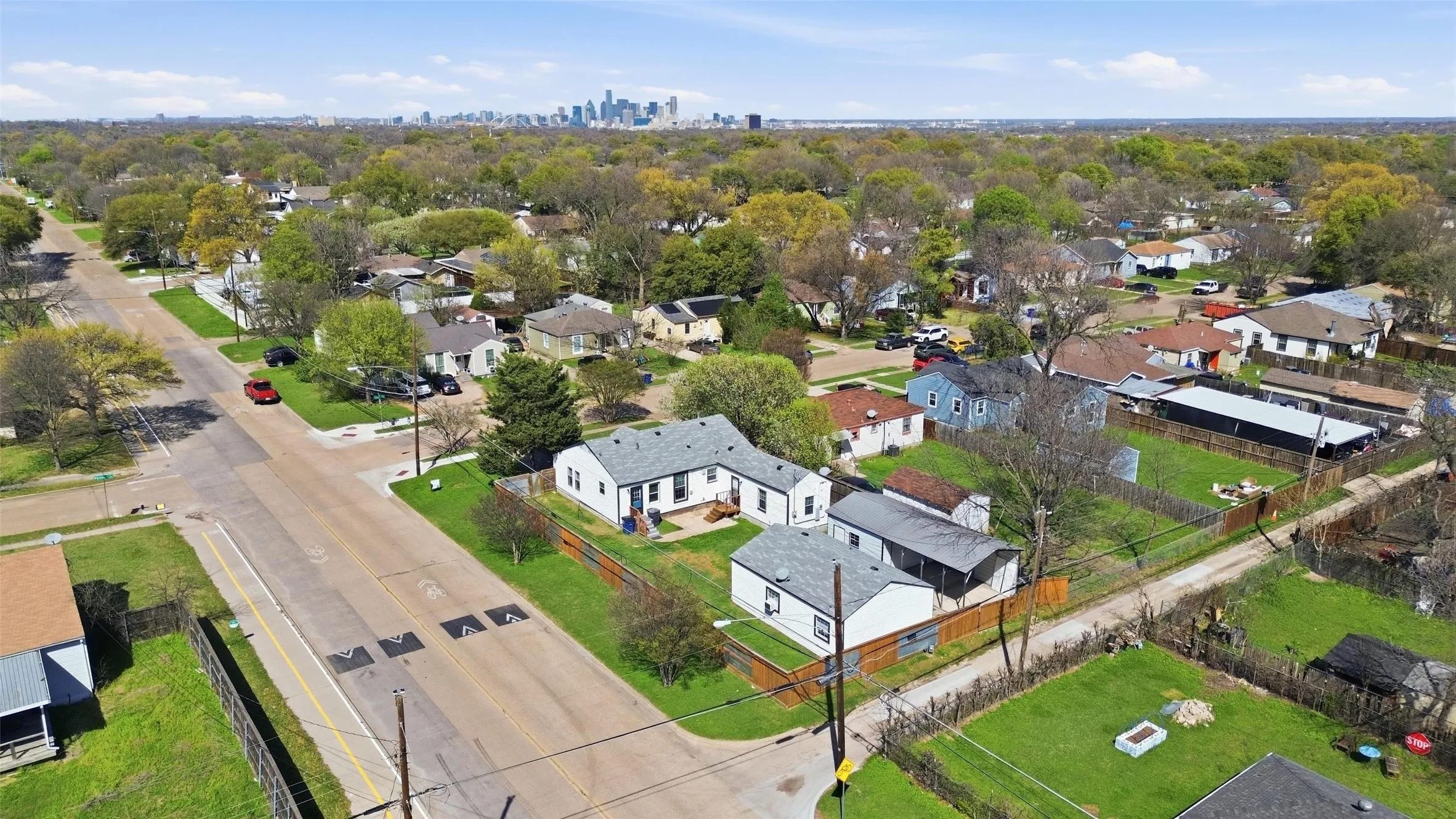 View of urban area featuring nearby suburban area