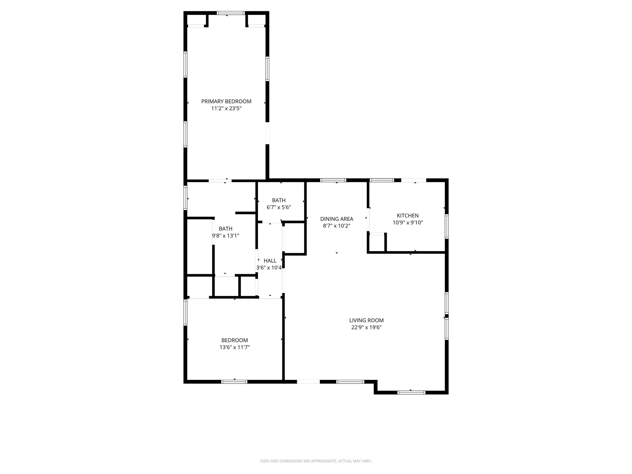 View of room layout