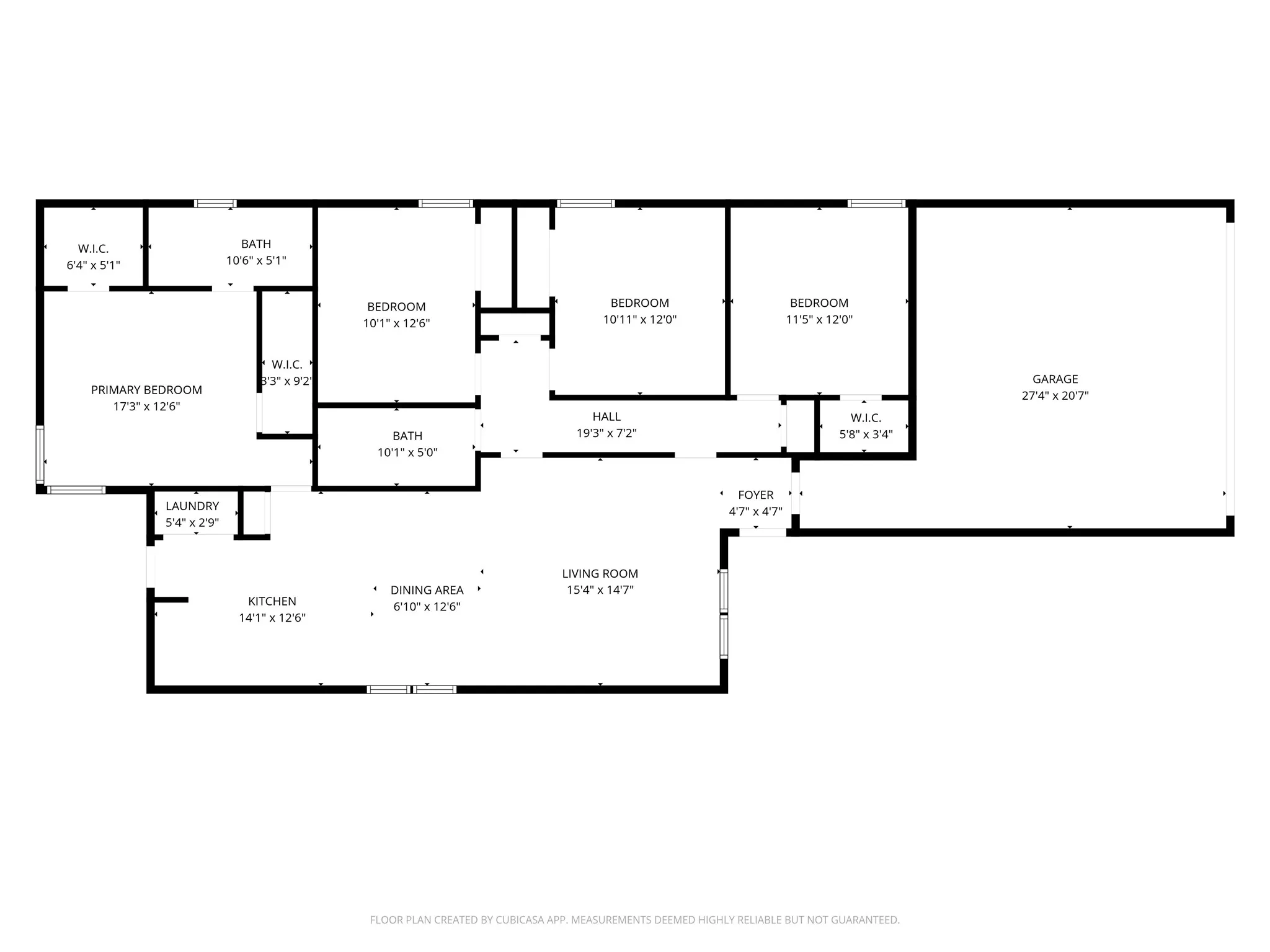 View of property floor plan