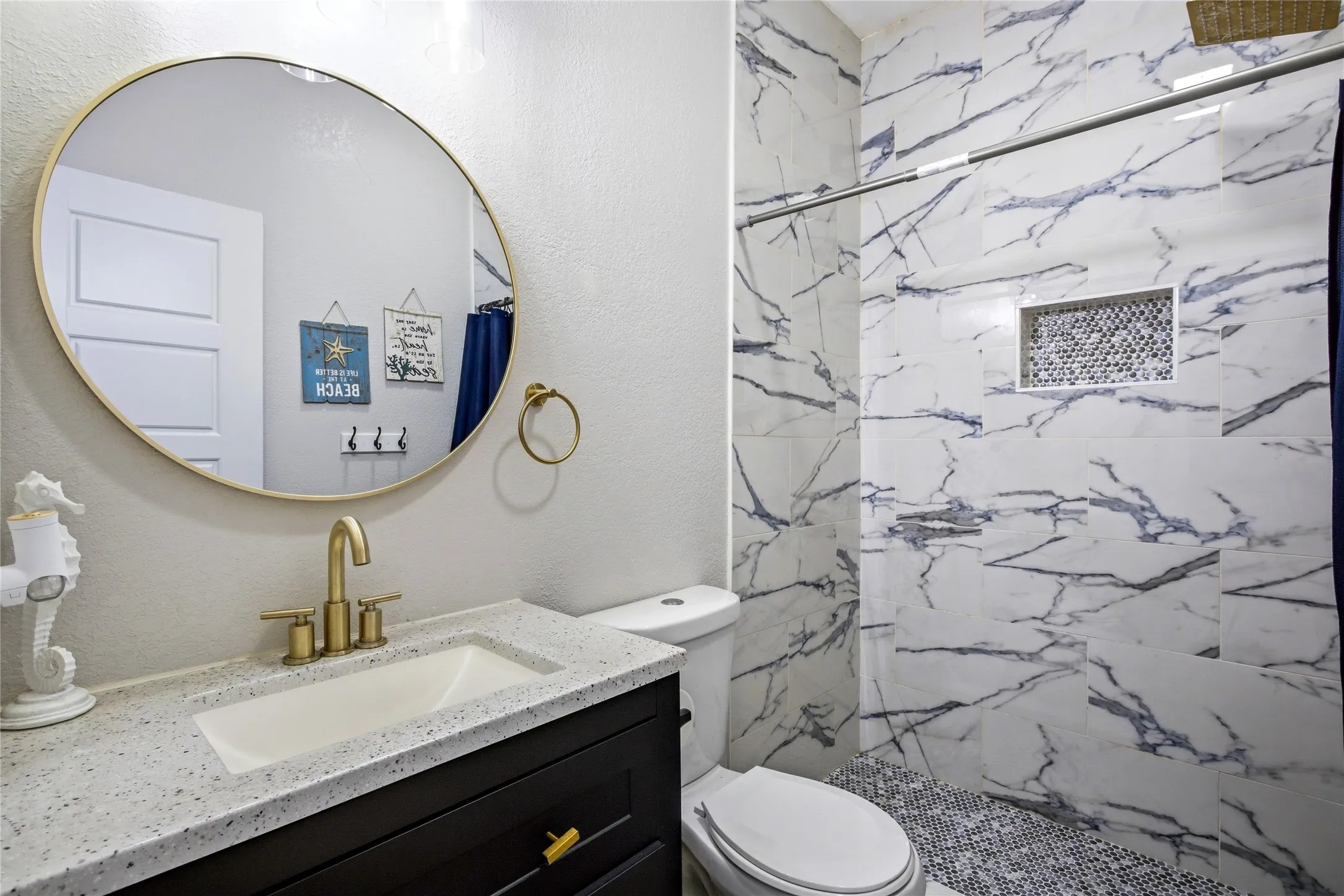 On suite bathroom
