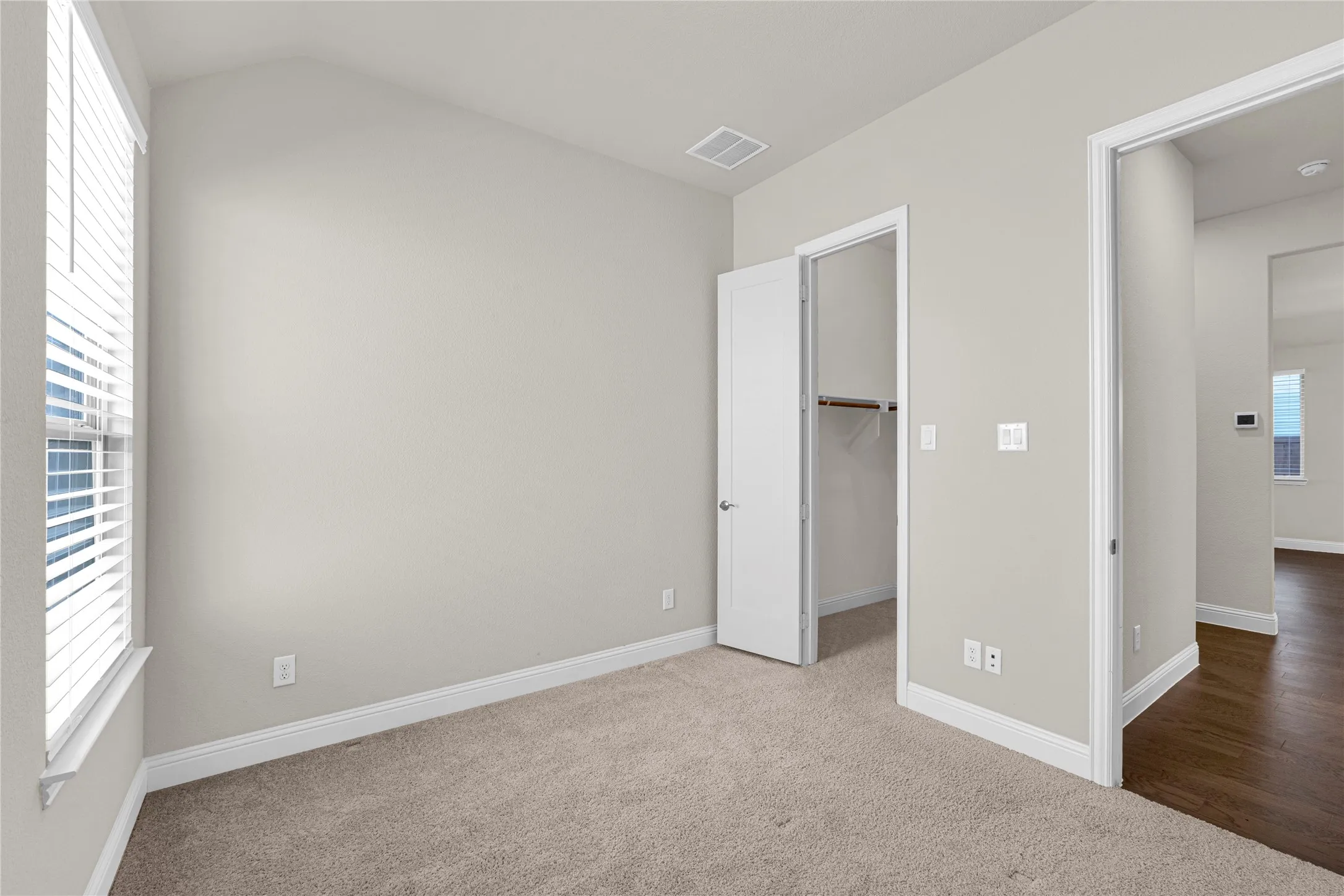 Spare bedroom #2 with walk-in closet