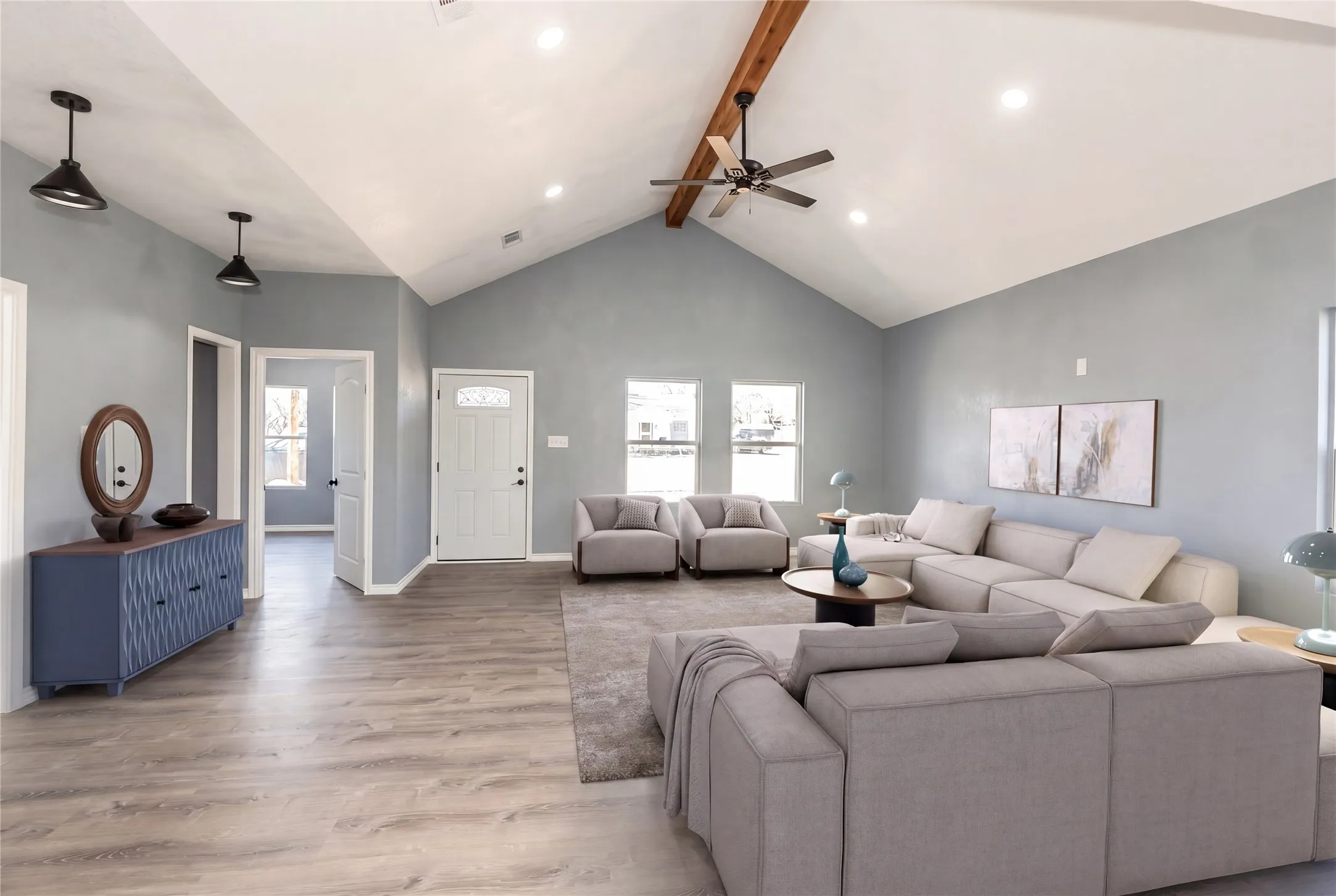 Single Family Residence For Sale in Montague County , 307 Bonham Street, Nocona, Texas 76255, 3 Bedroom, 2 Bathroom, Garage spaces, 1,587 Sqft, built in 2024, Preowned, mls#21209503, Real Estate Agent in Nocona, Homes For Sale in Montague county, Homes For Sale in Nocona, Realtor in Nocona Texas, Real Estate Brokerage Independent Realty Texas, Luminita Cordes Realtor