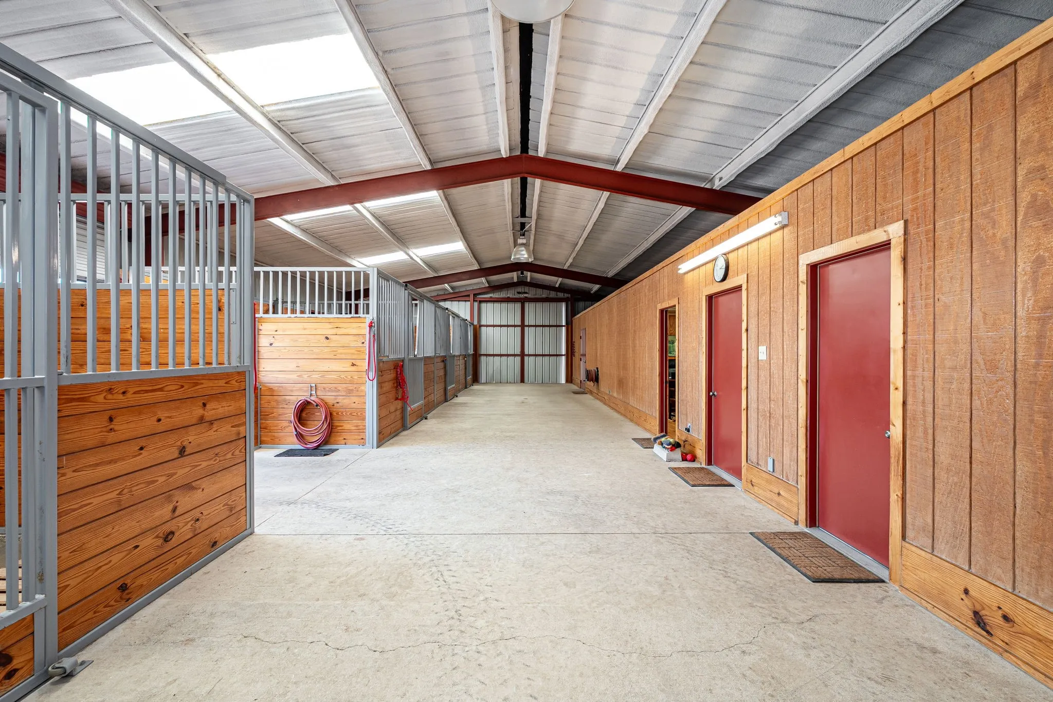 View of stable