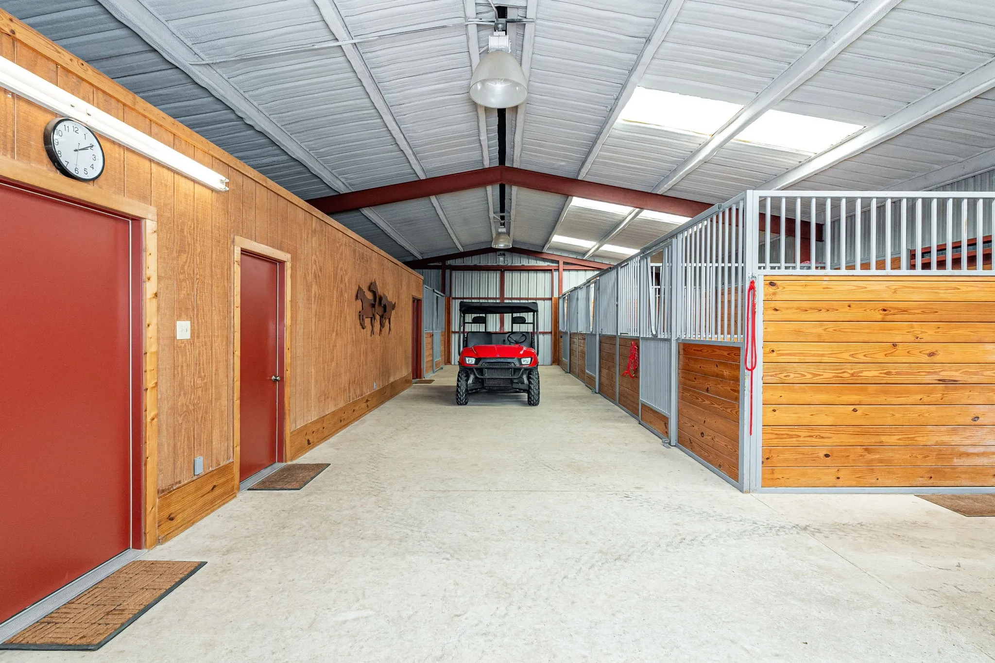 View of stable