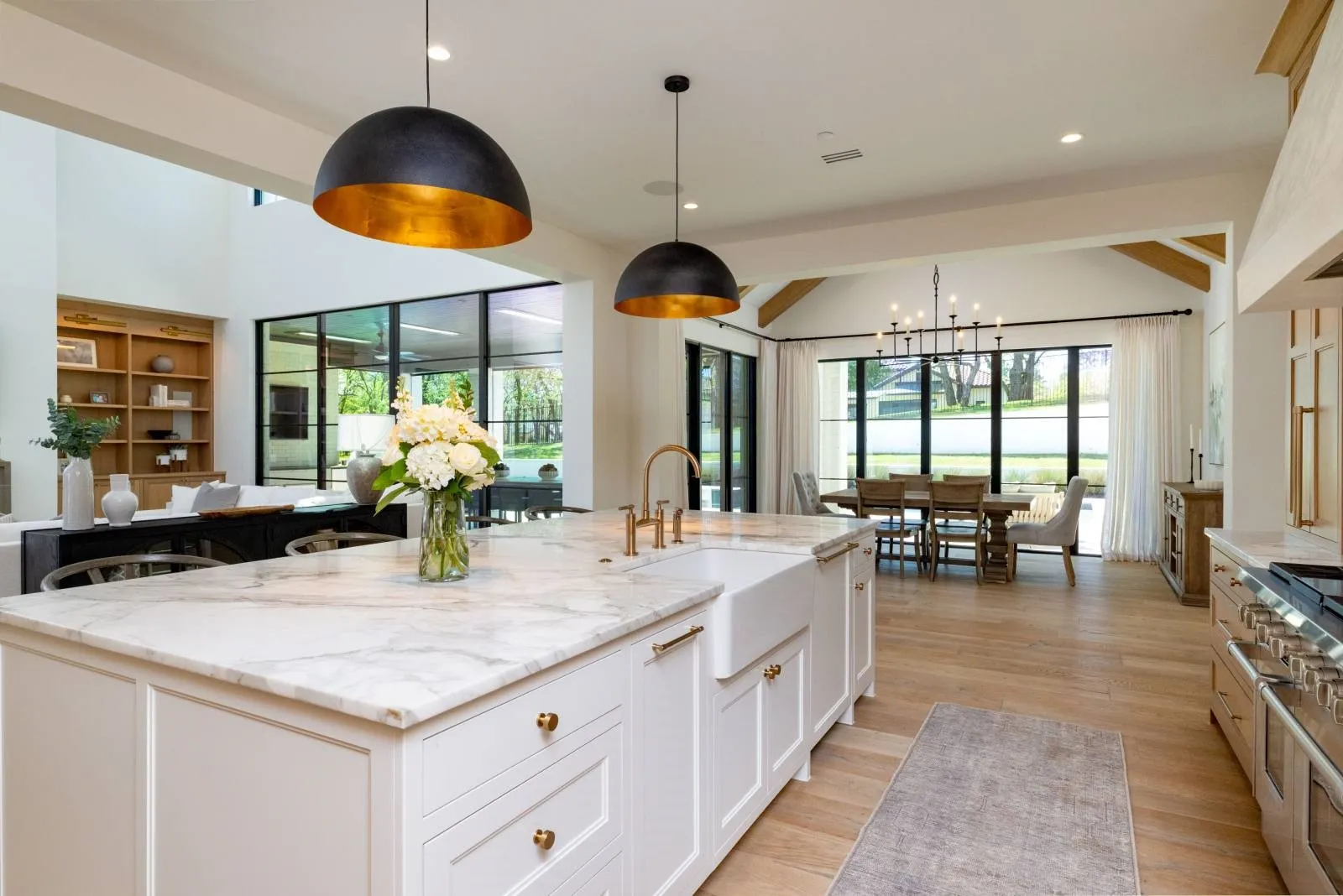 This kitchen, the heart of the home, is a show stopper!