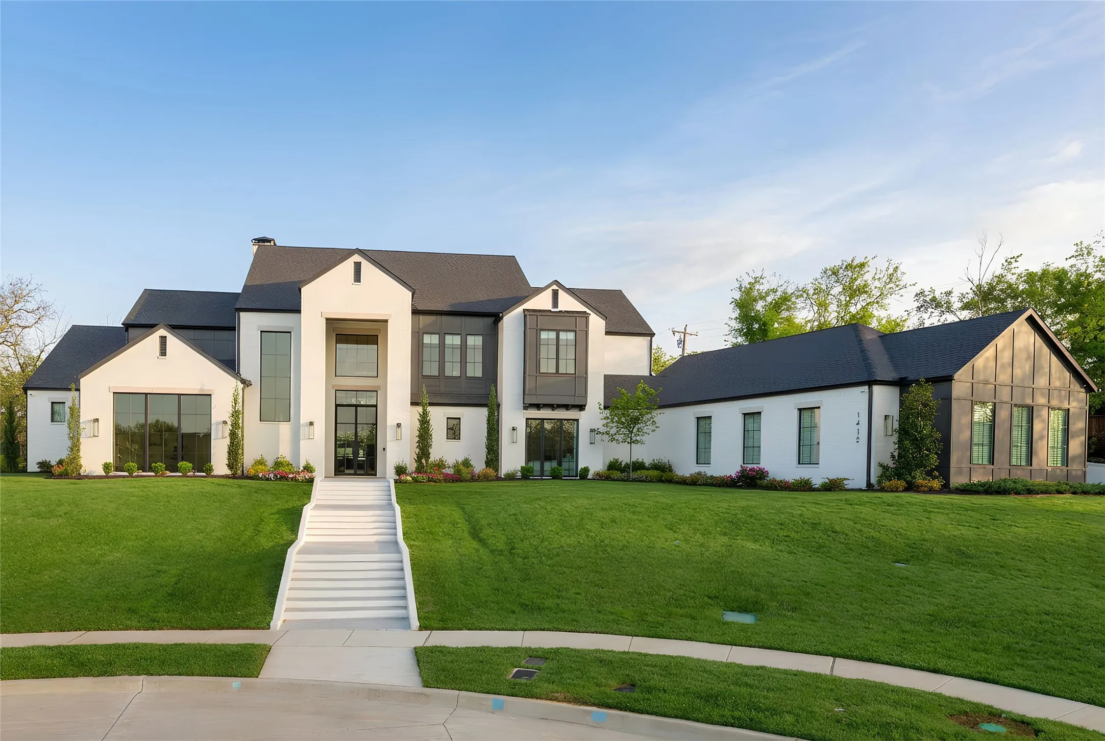This custom home was created with a multigenerational suite!