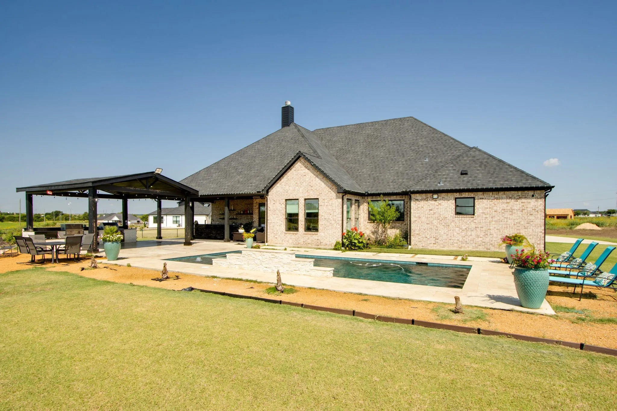 Single Family Residence For Sale in Denton County , 7299 Tom Trail, Krum, Texas 76249, 5 Bedroom, 4 Bathroom, 2 Garage spaces, 3,640 Sqft, built in 2023, Preowned, mls#21209740, Real Estate Agent in Krum, Homes For Sale in Denton county, Homes For Sale in Krum, Realtor in Krum Texas, Real Estate Brokerage Independent Realty Texas, Luminita Cordes Realtor
