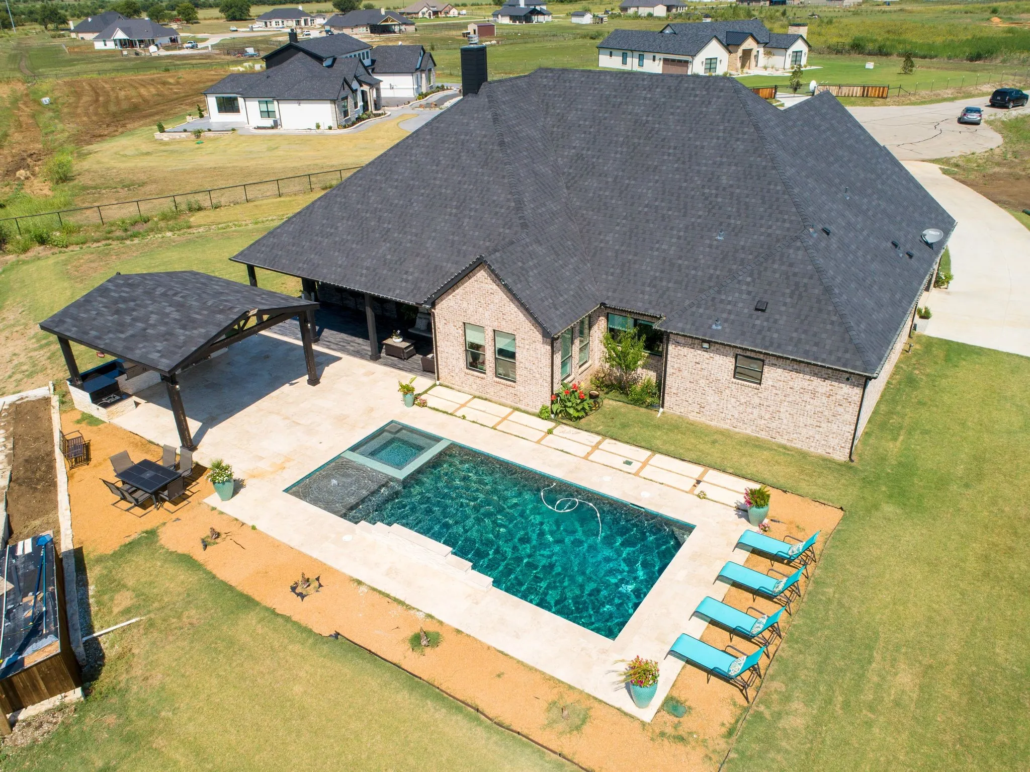 Single Family Residence For Sale in Denton County , 7299 Tom Trail, Krum, Texas 76249, 5 Bedroom, 4 Bathroom, 2 Garage spaces, 3,640 Sqft, built in 2023, Preowned, mls#21209740, Real Estate Agent in Krum, Homes For Sale in Denton county, Homes For Sale in Krum, Realtor in Krum Texas, Real Estate Brokerage Independent Realty Texas, Luminita Cordes Realtor