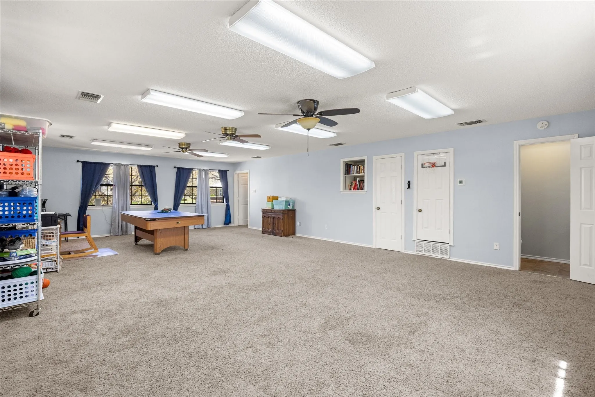 Large flex room upstairs