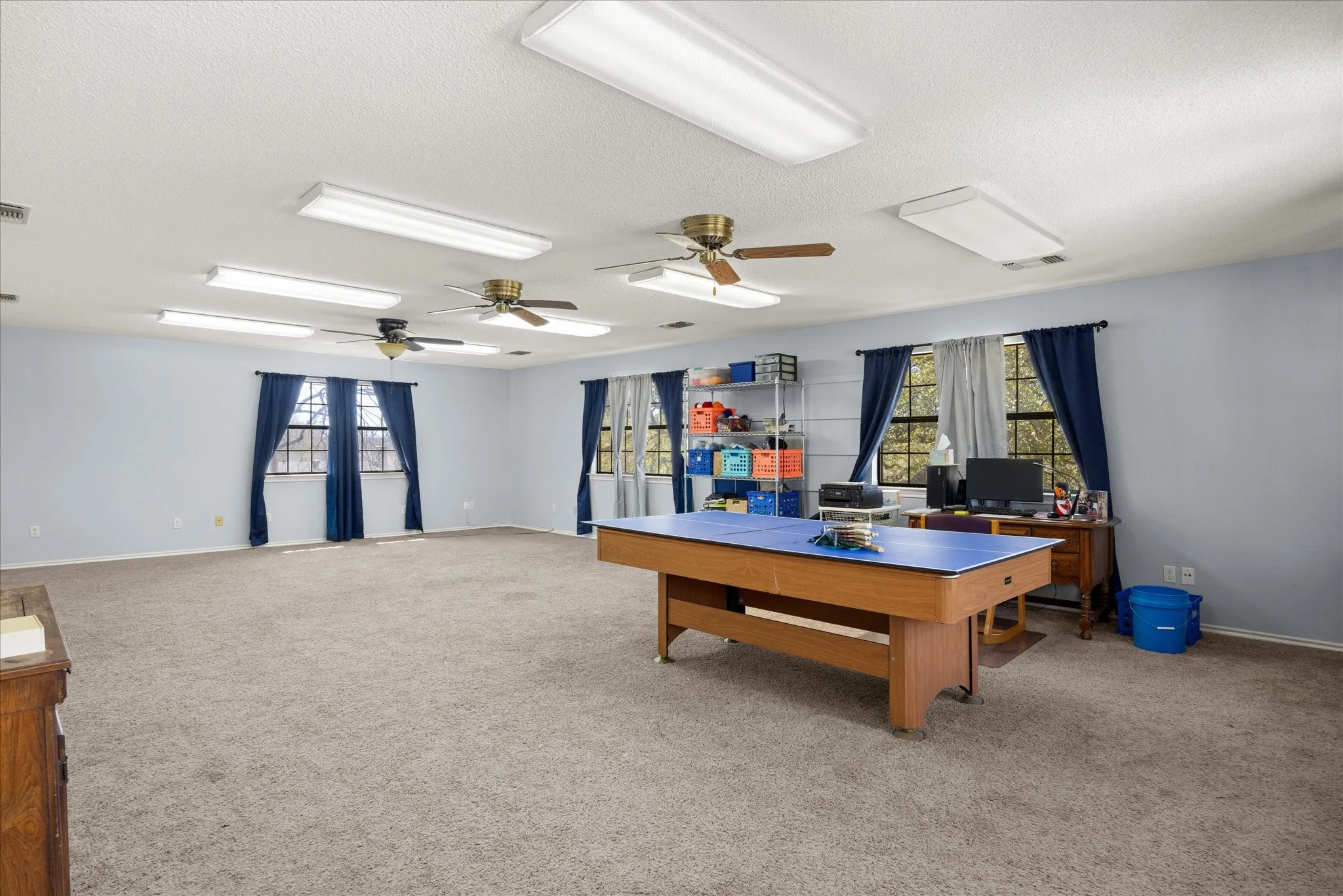 Flex room upstairs could be anything you dream for it