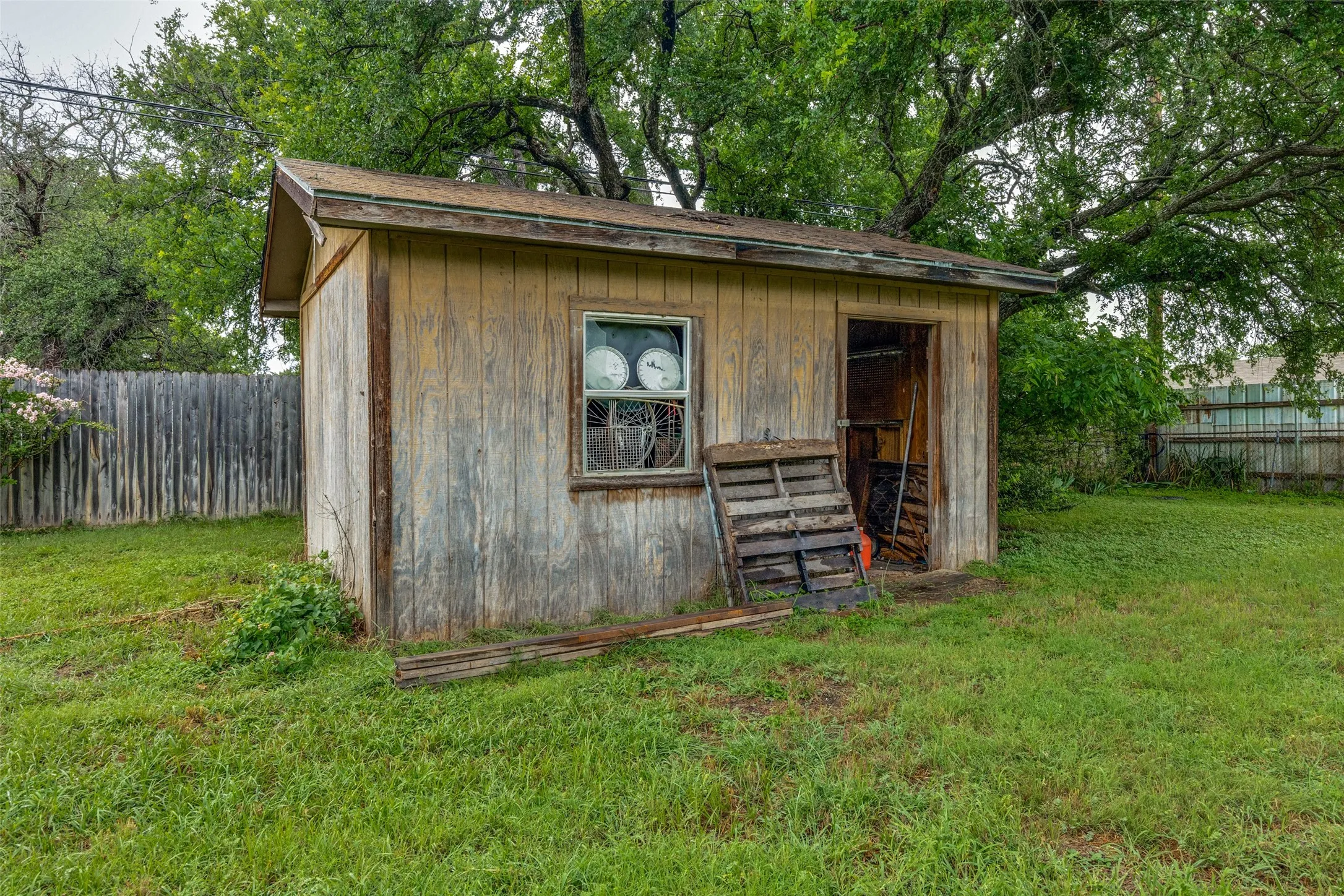 View of outdoor structure